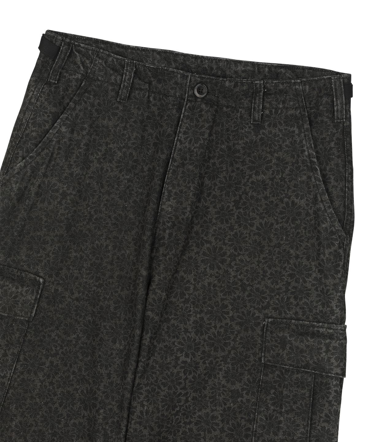 선데이후르츠마켓(SUNDAY FRUIT MARKET) W) DAISY CARGO DENIM PANT CHARCOAL