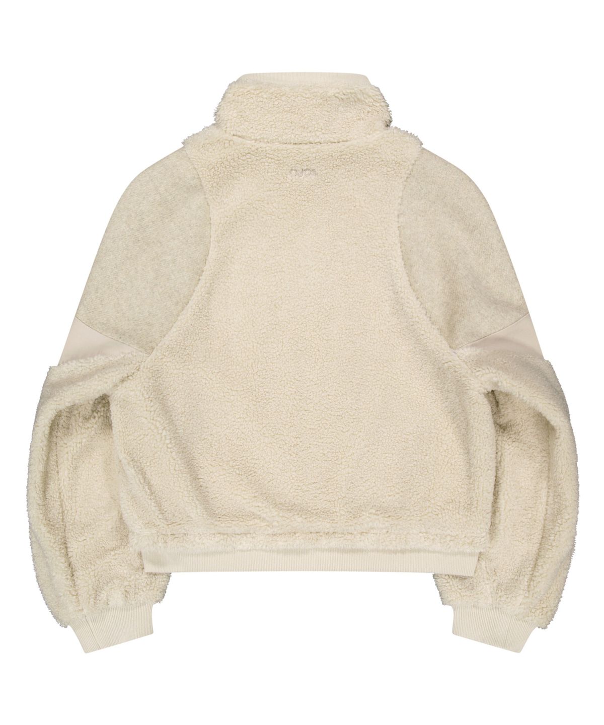 오호스(OJOS) Reversible Fleece Bomber Jacket / Beige