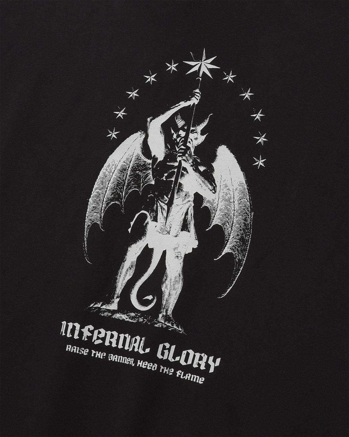 디스펑트(DYSFUNCT) INFERNAL GLORY HOODIE (BLACK)