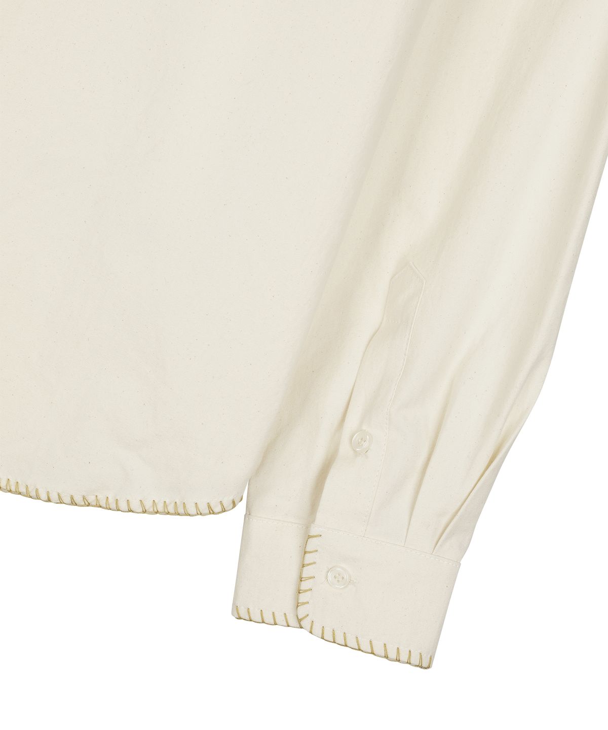 선데이후르츠마켓(SUNDAY FRUIT MARKET) POCKET FLOWER SHIRT CREAM