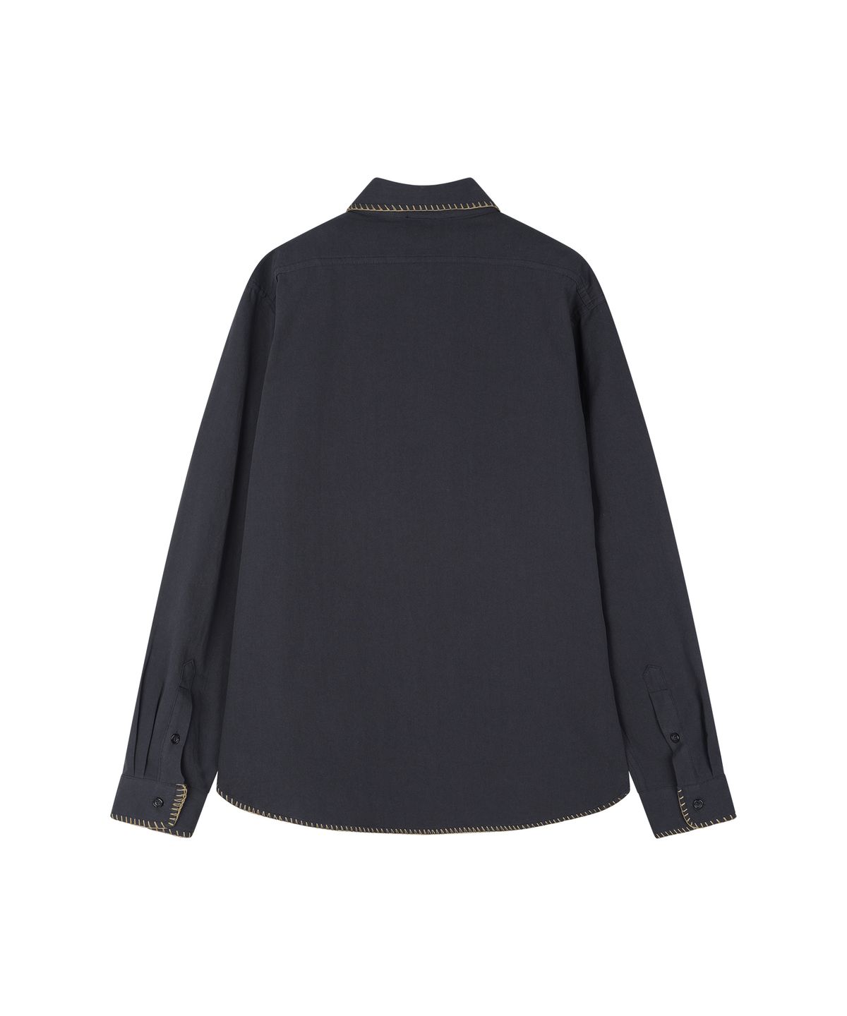 선데이후르츠마켓(SUNDAY FRUIT MARKET) POCKET FLOWER SHIRT NAVY