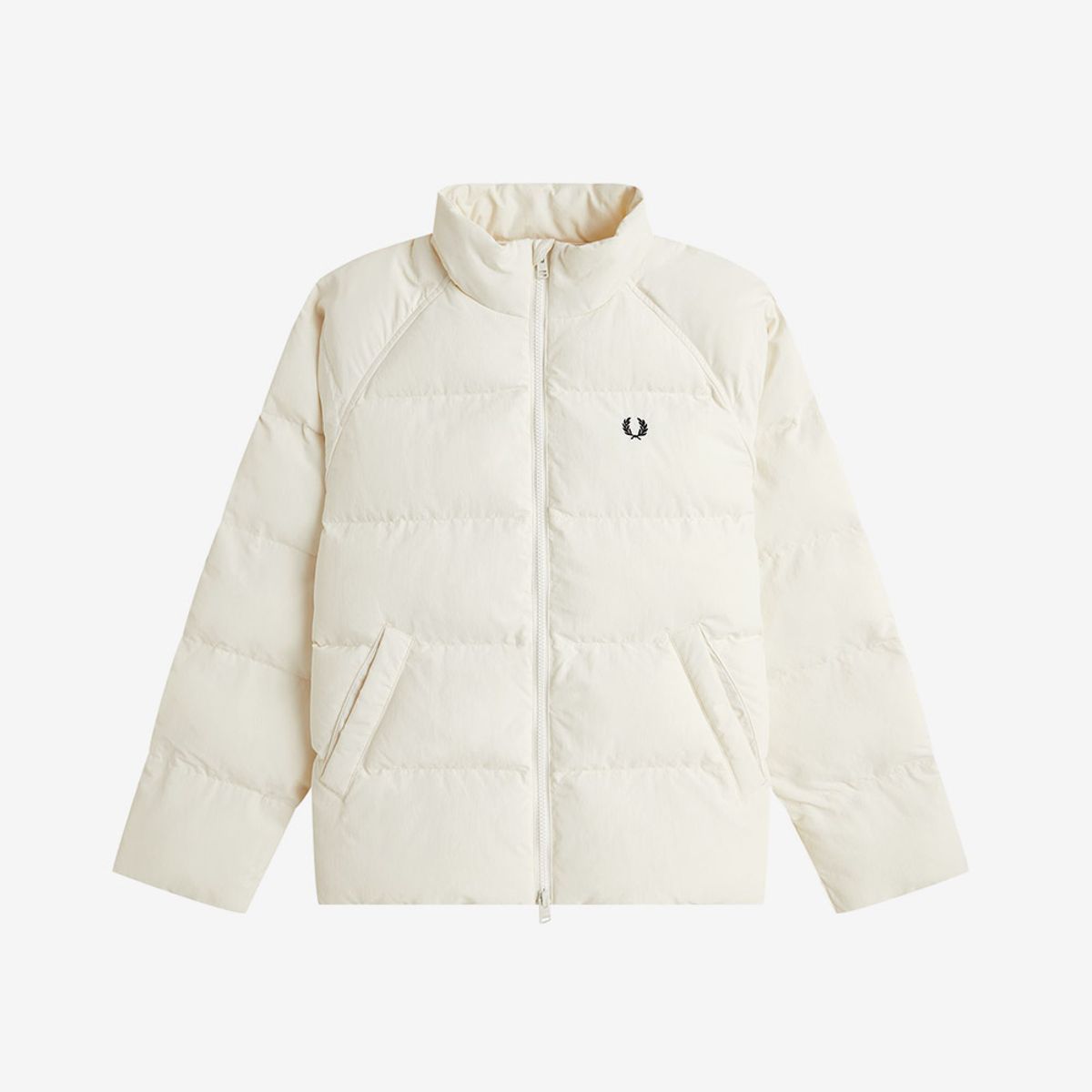 프레드페리(FRED PERRY) [Womens] 래글런 슬리브 패디드 재킷 - 에크루 AFPF2531118-560