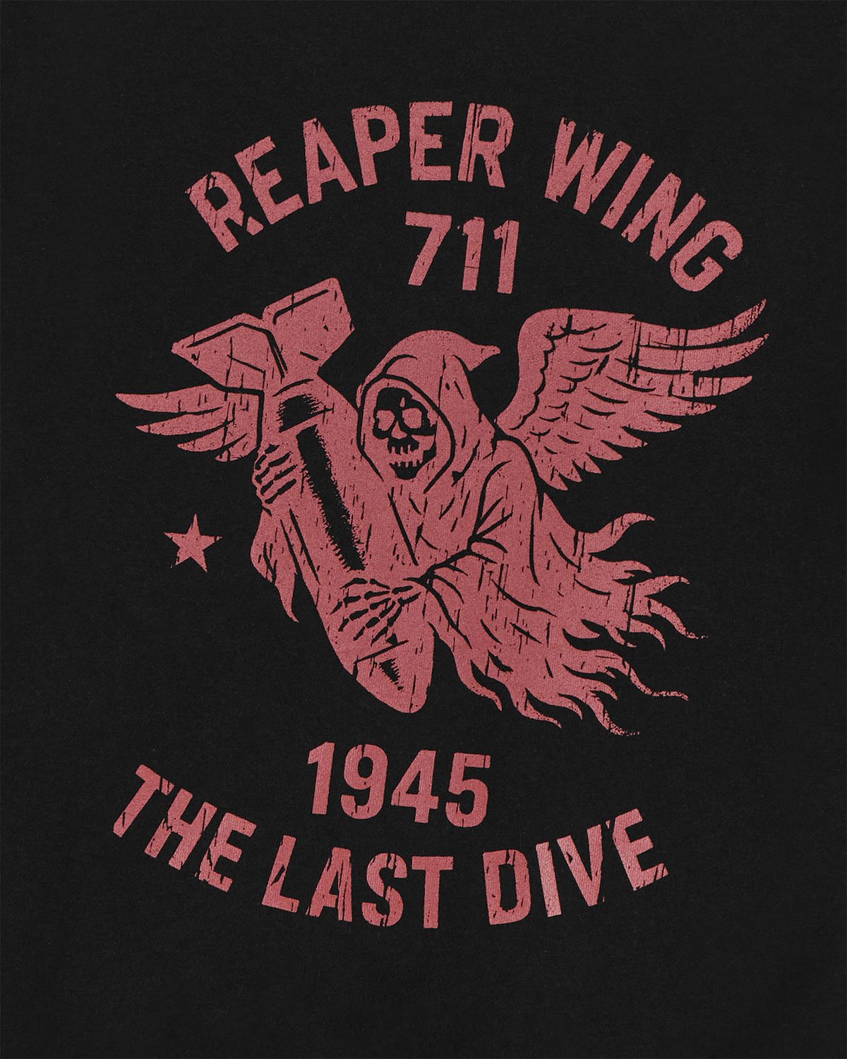 디스펑트(DYSFUNCT) REAPER WING SWEATSHIRT (BLACK)