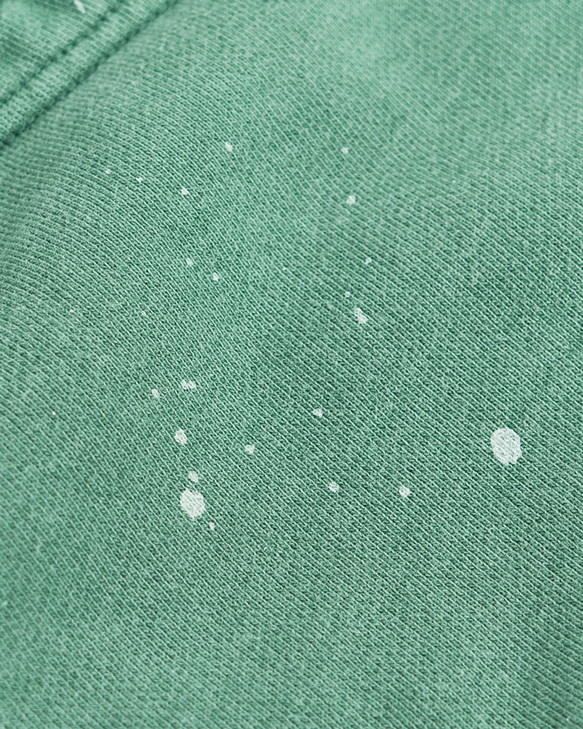 미드업데이트(MIDUPDATE) Simple Garment Dye Hoodie_Green