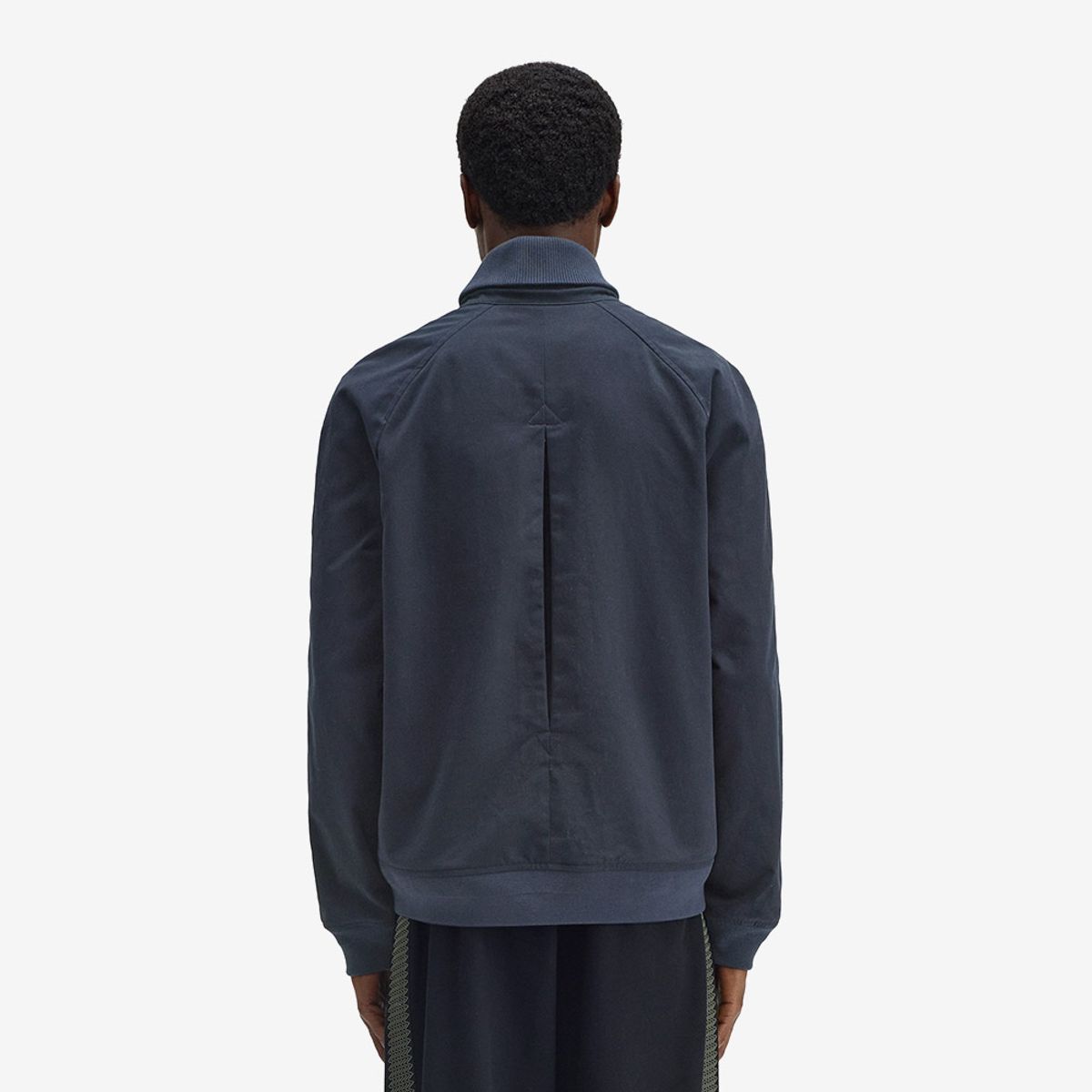 프레드페리(FRED PERRY) [Sharp] 폴드 립 칼라 보머 재킷 - 네이비 AFPM2531314-608