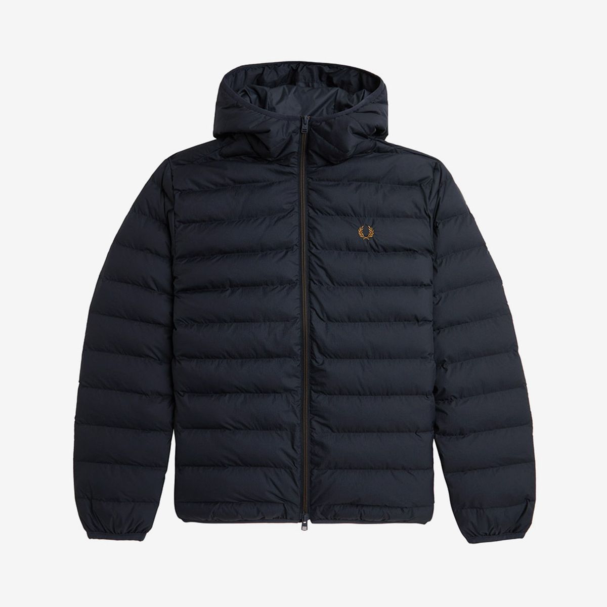 프레드페리(FRED PERRY) [Sport] 후드 인슐레이트 재킷 - 네이비 AFPM2538553-608