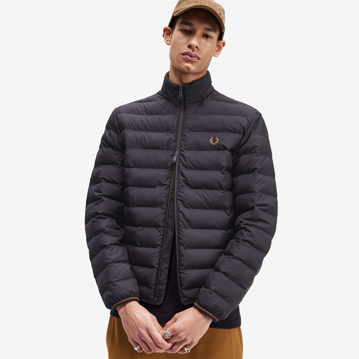 프레드페리(FRED PERRY) [Sport] 인슐레이트 재킷 - 네이비 AFPM2534564-248