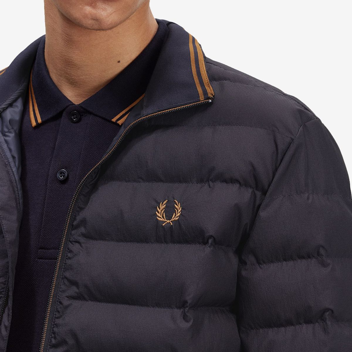 프레드페리(FRED PERRY) [Sport] 인슐레이트 재킷 - 네이비 AFPM2534564-248