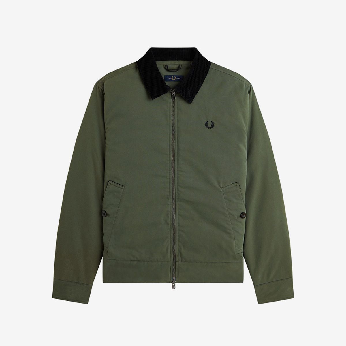 프레드페리(FRED PERRY) [Sharp] 투웨이 카반 재킷 - 로렐리스 그린 AFPM2538535-W19