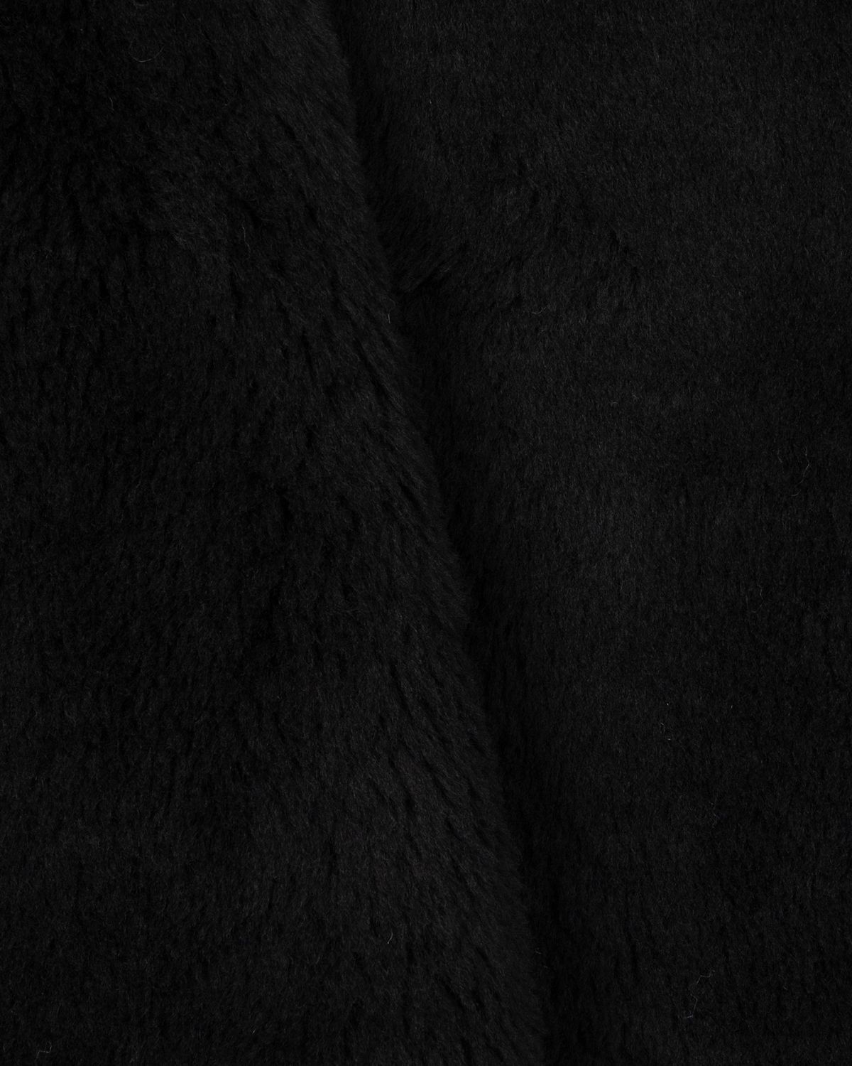 디앤드퀘스천(THEENDQUESTION) Reversible shearling jumper / BLACK
