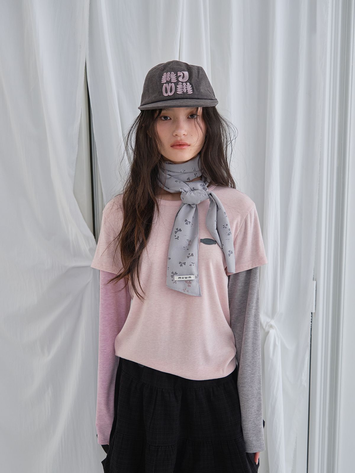 무음(MUWM) 워시드 구피 캡 Washed Goofy Cap (2 Colors)