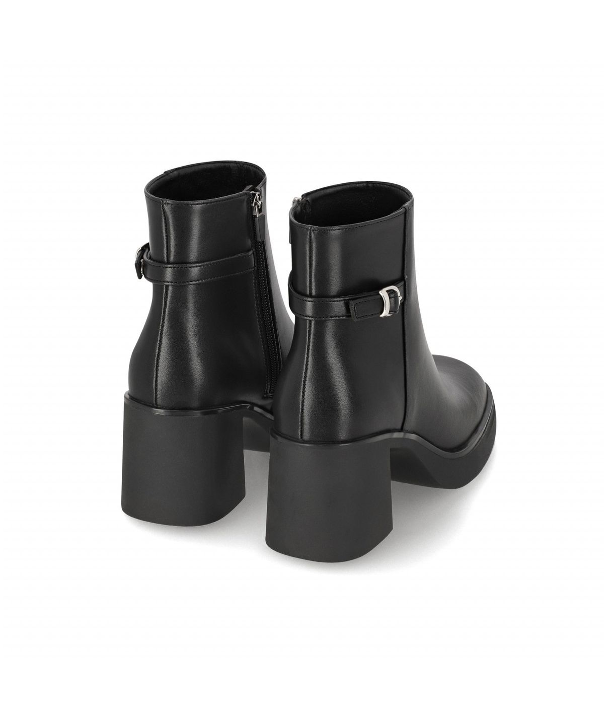 엘칸토(ELCANTO) 인텐스 여성 버클 스트랩 플랫폼 앵클 부츠 7cm LCWA77I54V