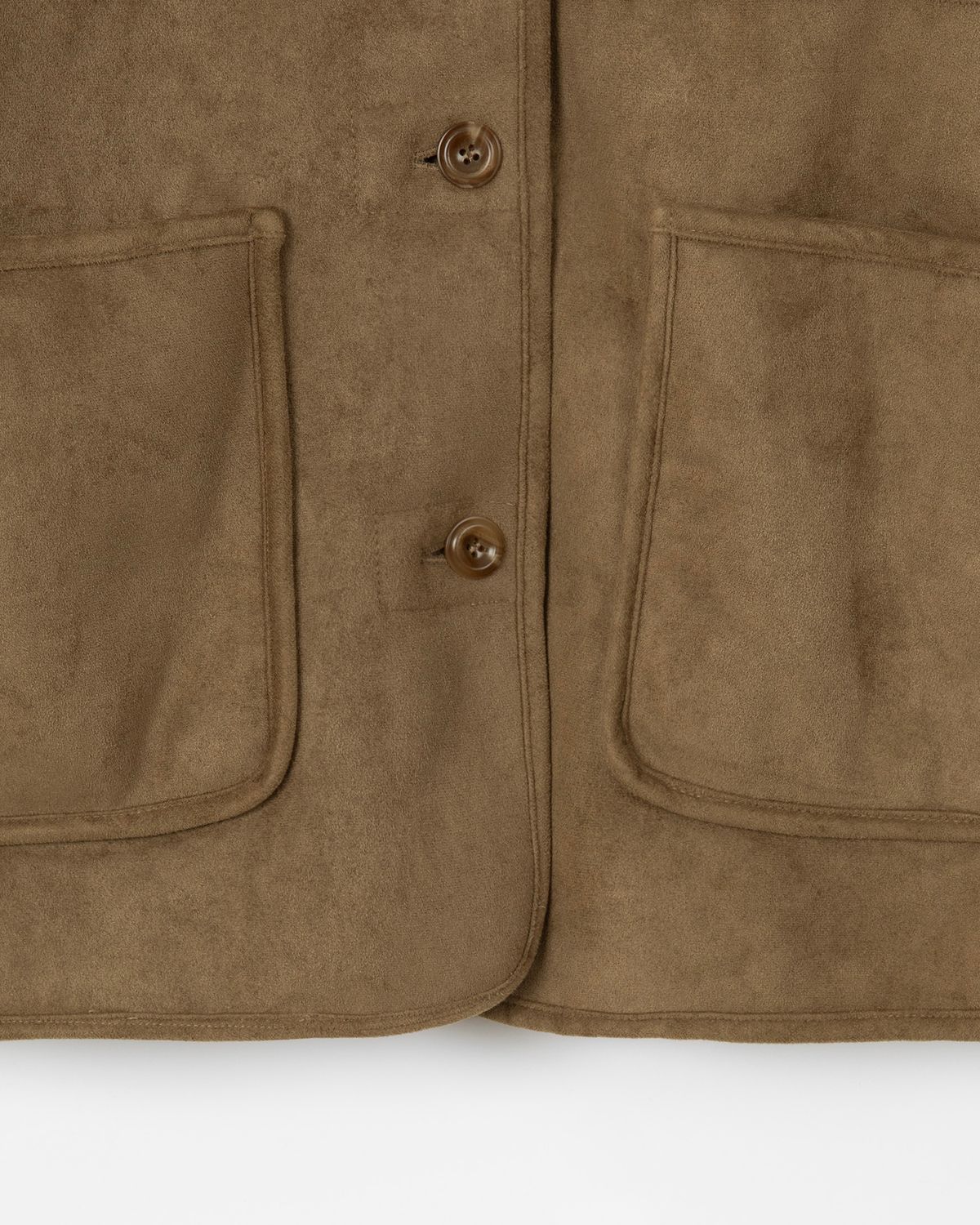 디앤드퀘스천(THEENDQUESTION) Reversible shearling jumper / BEIGE