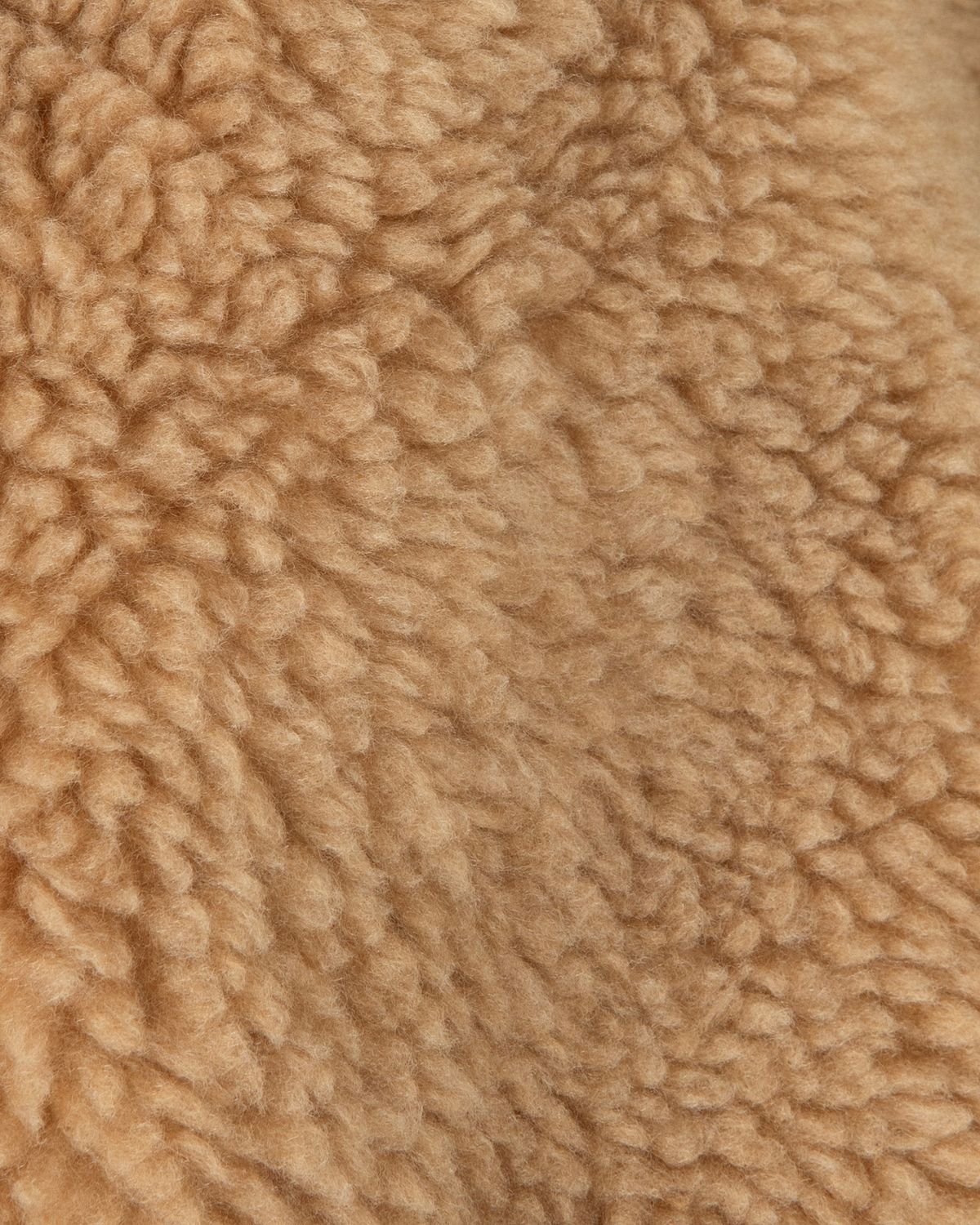 디앤드퀘스천(THEENDQUESTION) Hooded shearling jumper / BROWN