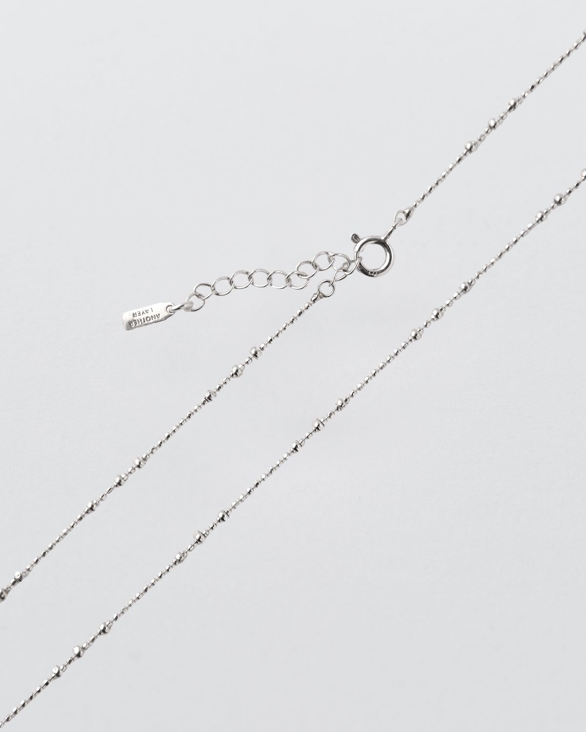 어나더레이어(ANOTHERLAYER) Petit Trio Necklace - Silver (silver925)