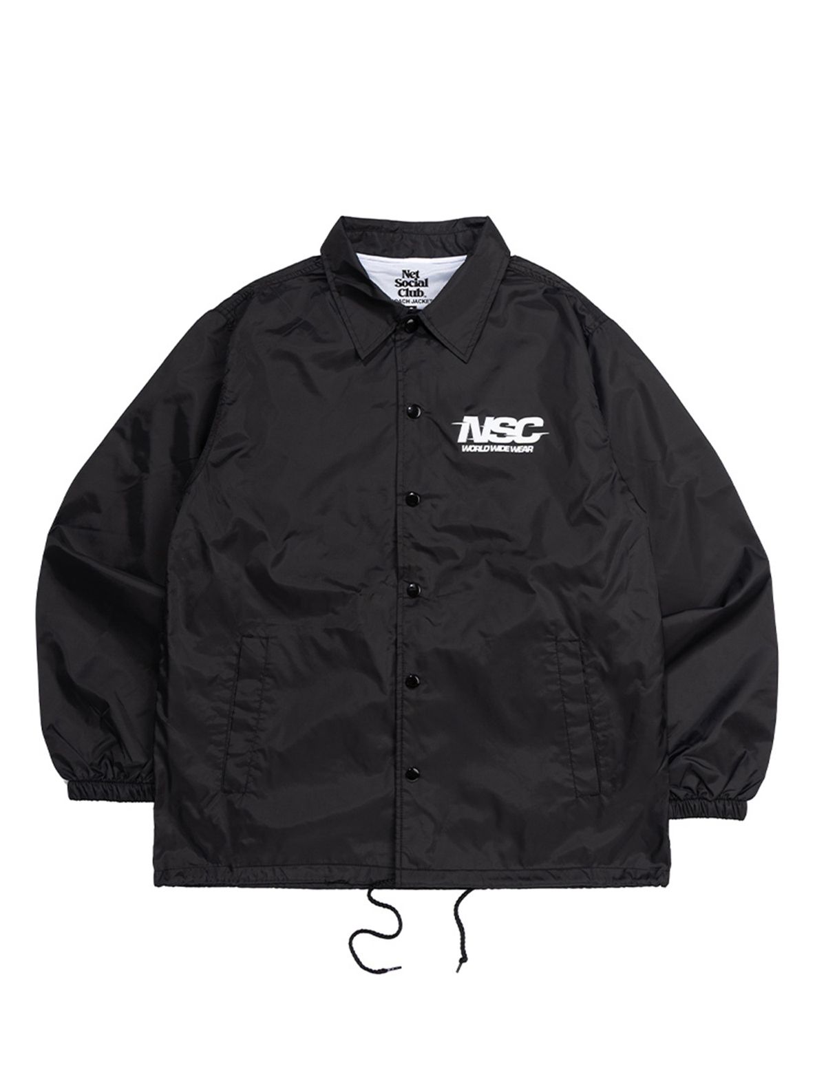 넷소셜클럽(NET SOCIAL CLUB) NSC COACH JACKET (BLACK)
