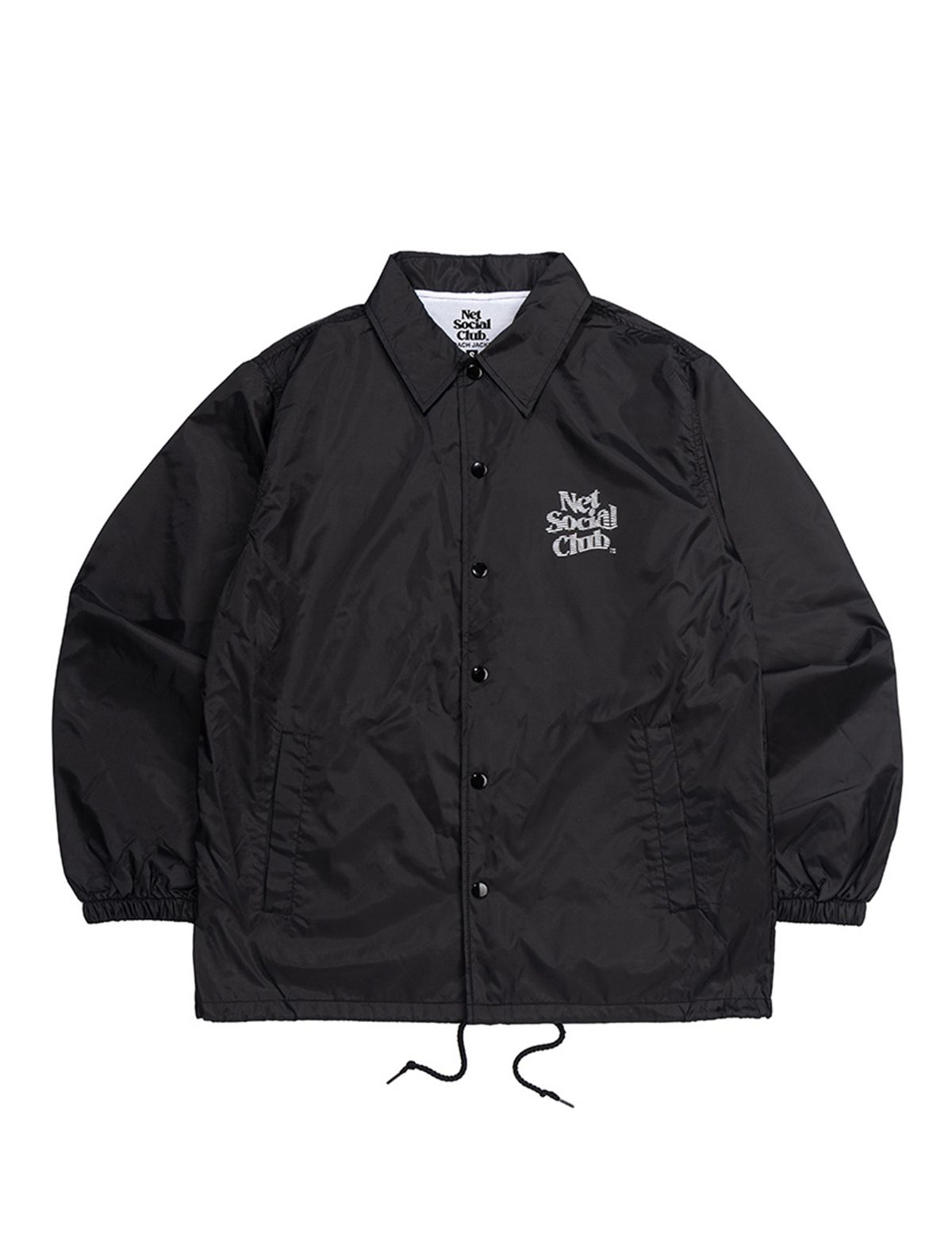 넷소셜클럽(NET SOCIAL CLUB) ILLUSIONS COACH JACKET (BLACK)
