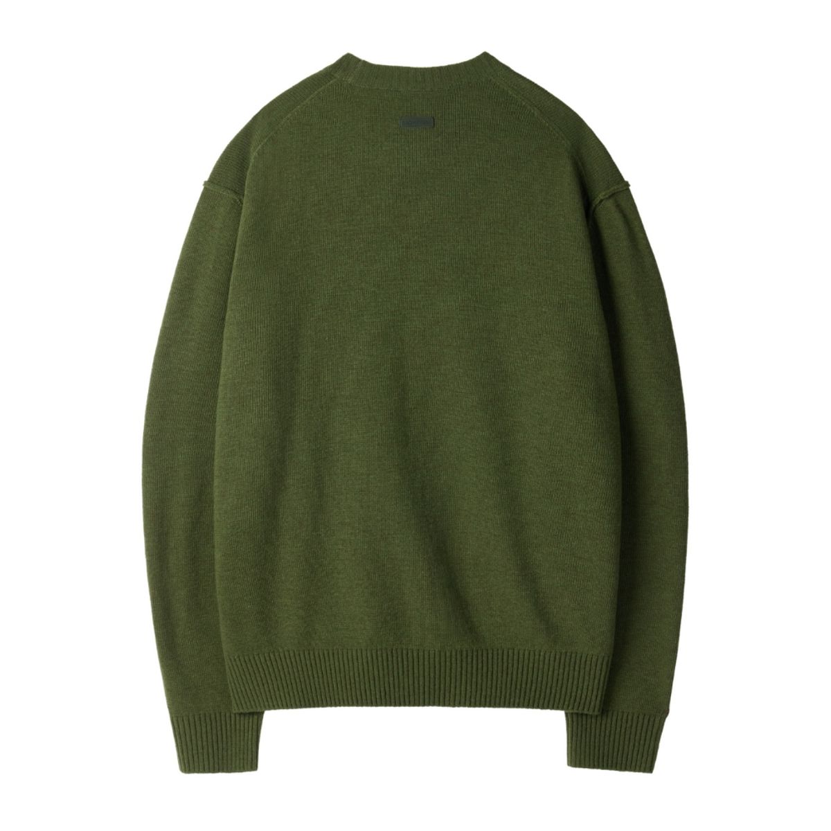브롬톤 런던(BROMPTON LONDON) BROMPTON INTARSIA SWEATER - OLIVE (P254MKT430)