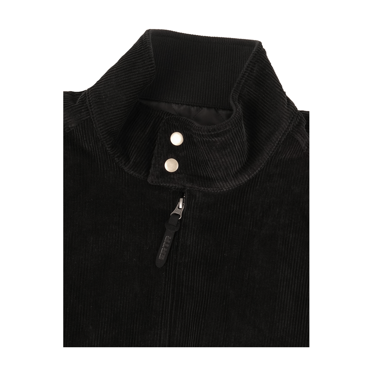 이알티알(ERTR) Frontier Corduroy Harrington Jacket Black