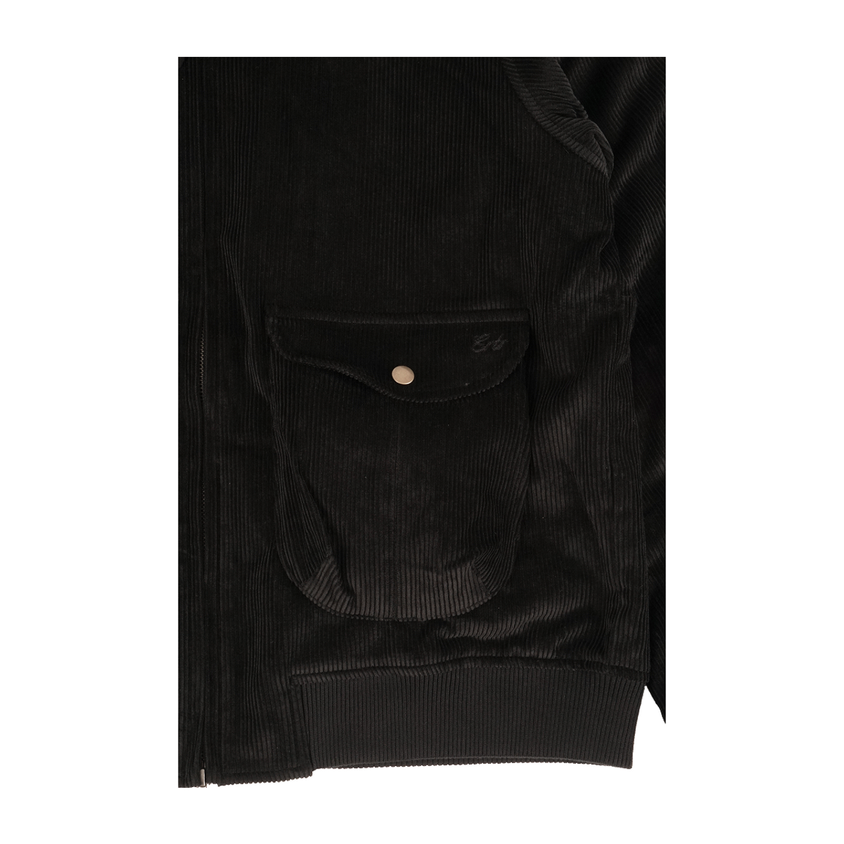 이알티알(ERTR) Frontier Corduroy Harrington Jacket Black