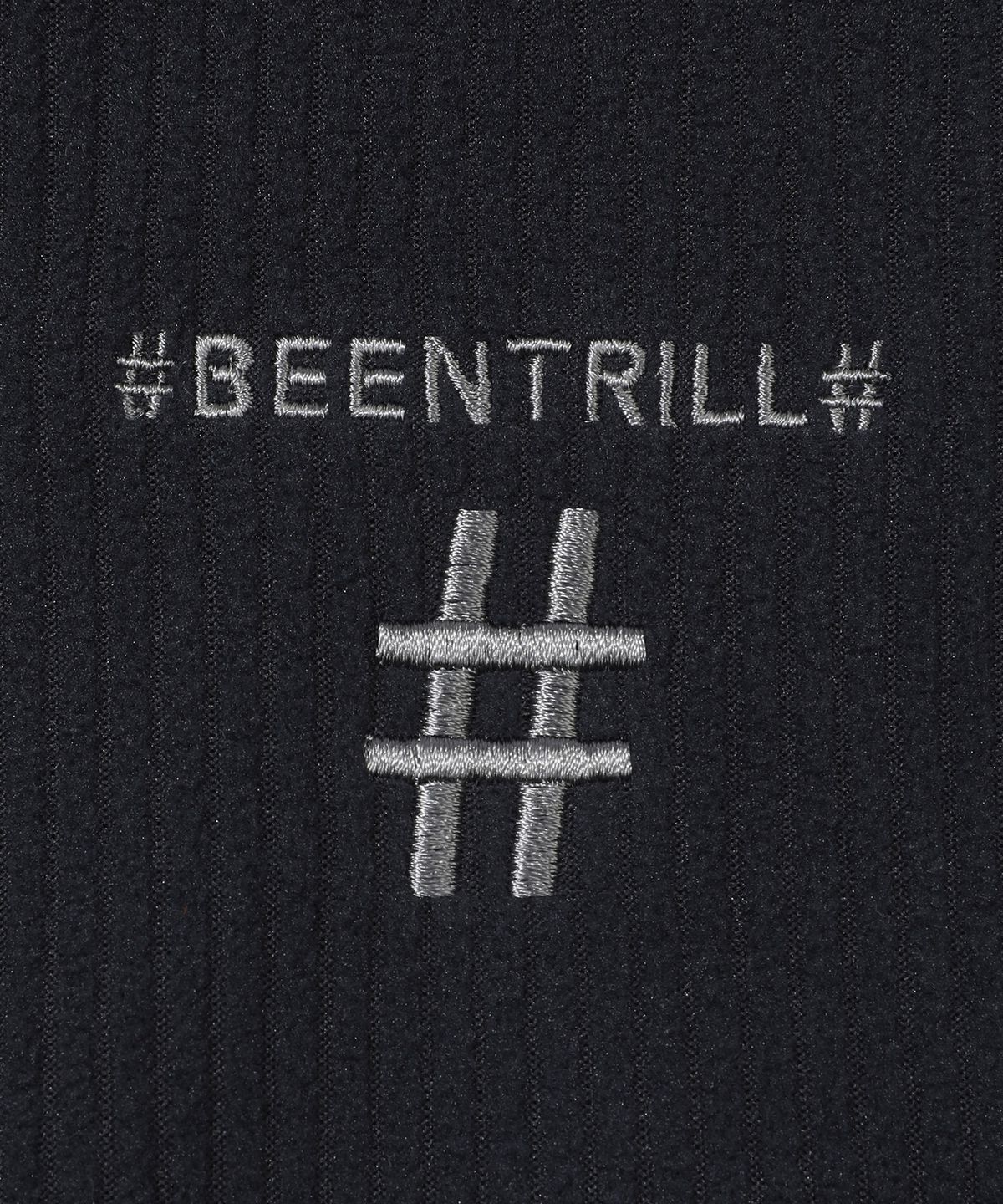 빈트릴(BEENTRILL) 코듀로이 플리스 테이핑 후드집업(라이트 인디고)