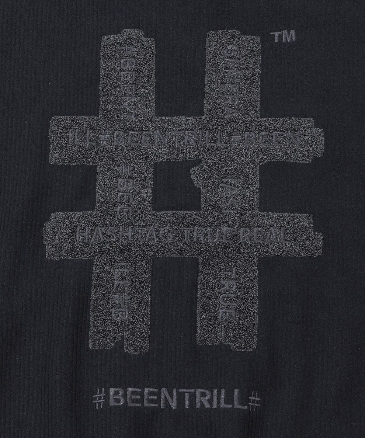 빈트릴(BEENTRILL) 코듀로이 플리스 테이핑 후드집업(라이트 인디고)