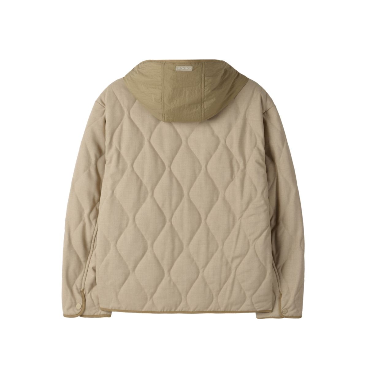 브롬톤 런던(BROMPTON LONDON) W HOOD DETACHABLE PADDED JACKET - BEIGE (P254WPD135)