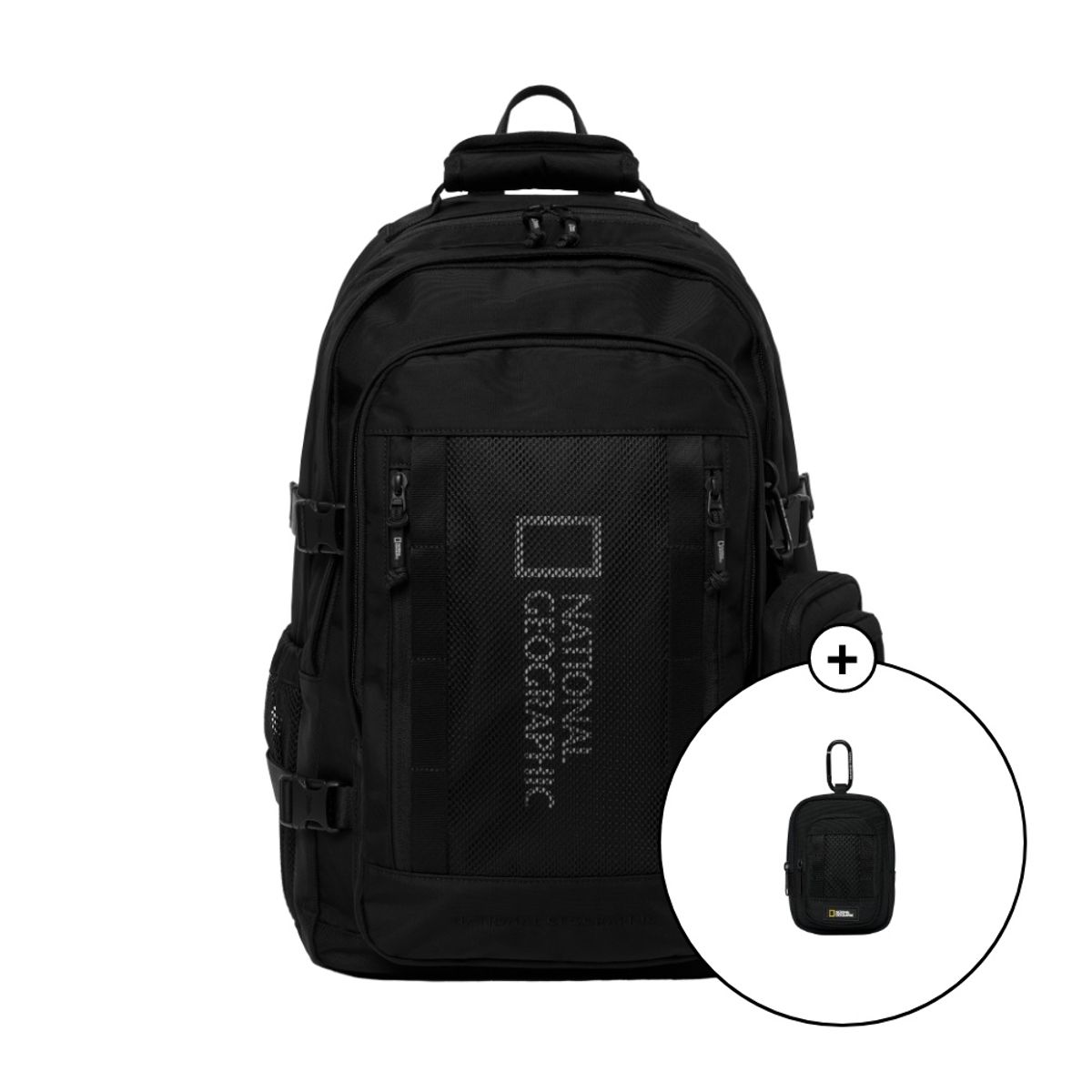 내셔널지오그래픽(NATIONALGEOGRAPHIC) N261ABG570 유니티 백팩 BLACK
