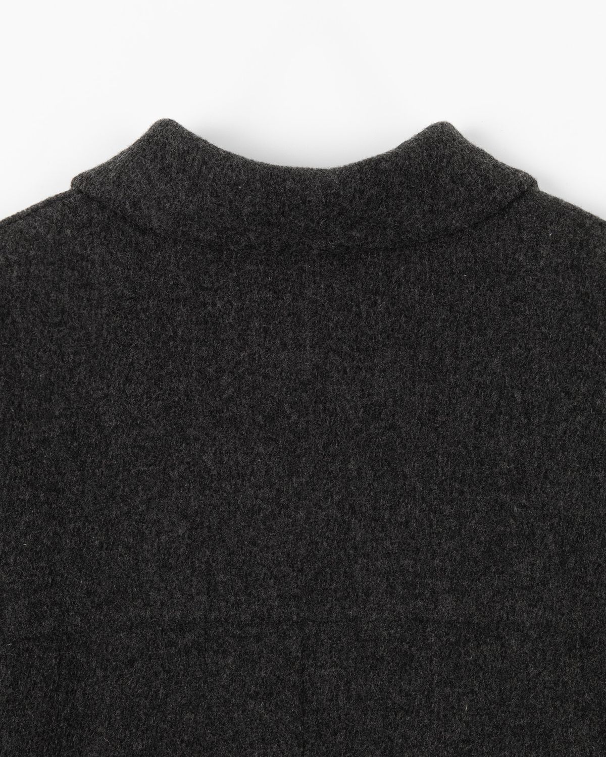 디앤드퀘스천(THEENDQUESTION) Toggle handmade coat / DARK GRAY