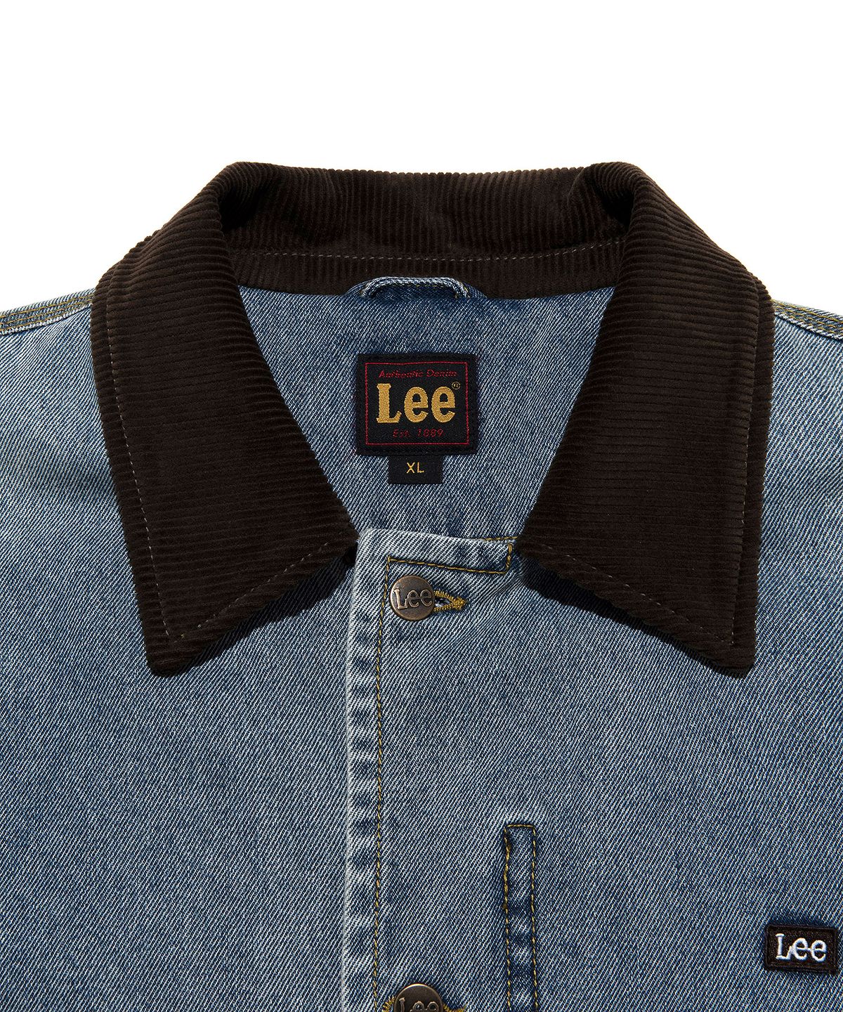 리(LEE) 데님 블루종 인디고 미듐