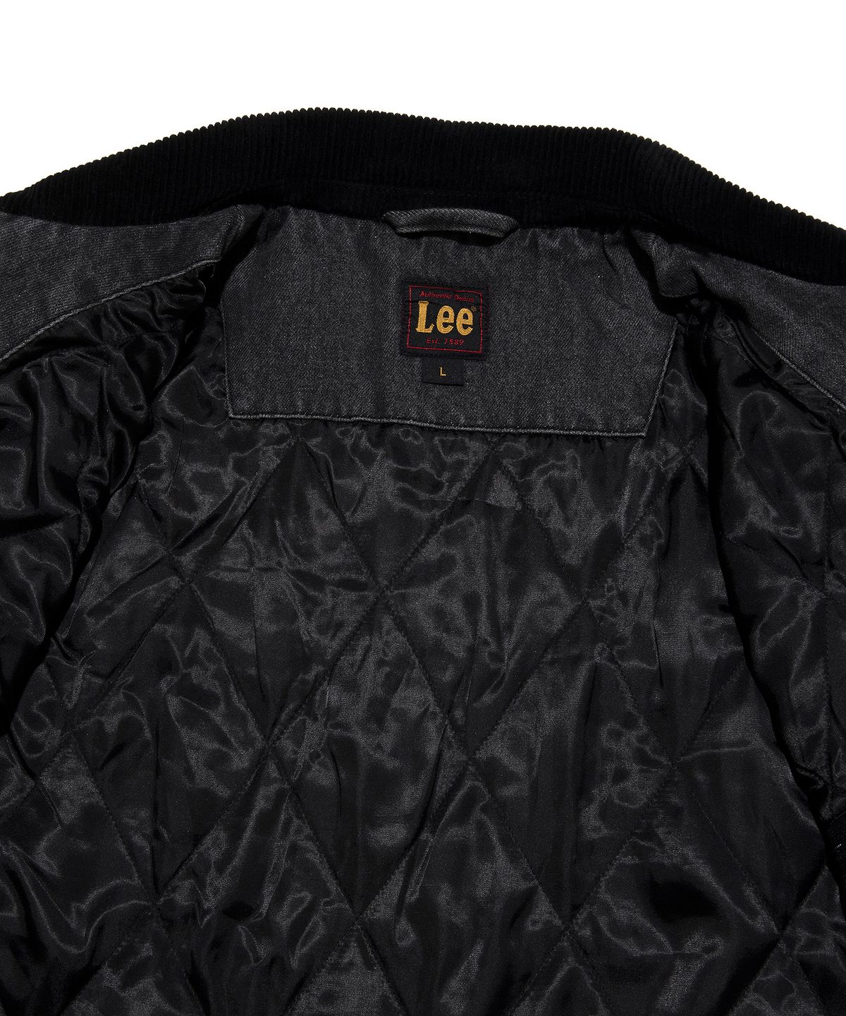 리(LEE) 데님 블루종 블랙
