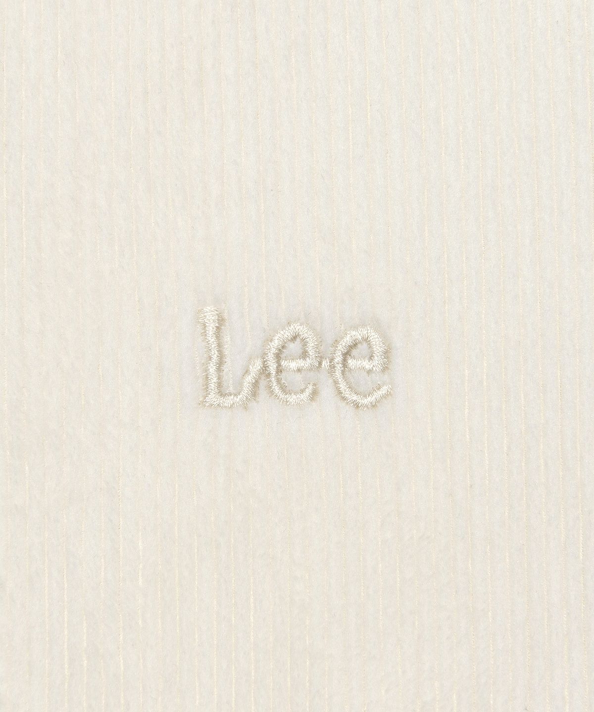 리(LEE) 우먼 벨루어 후드 집업 아이보리