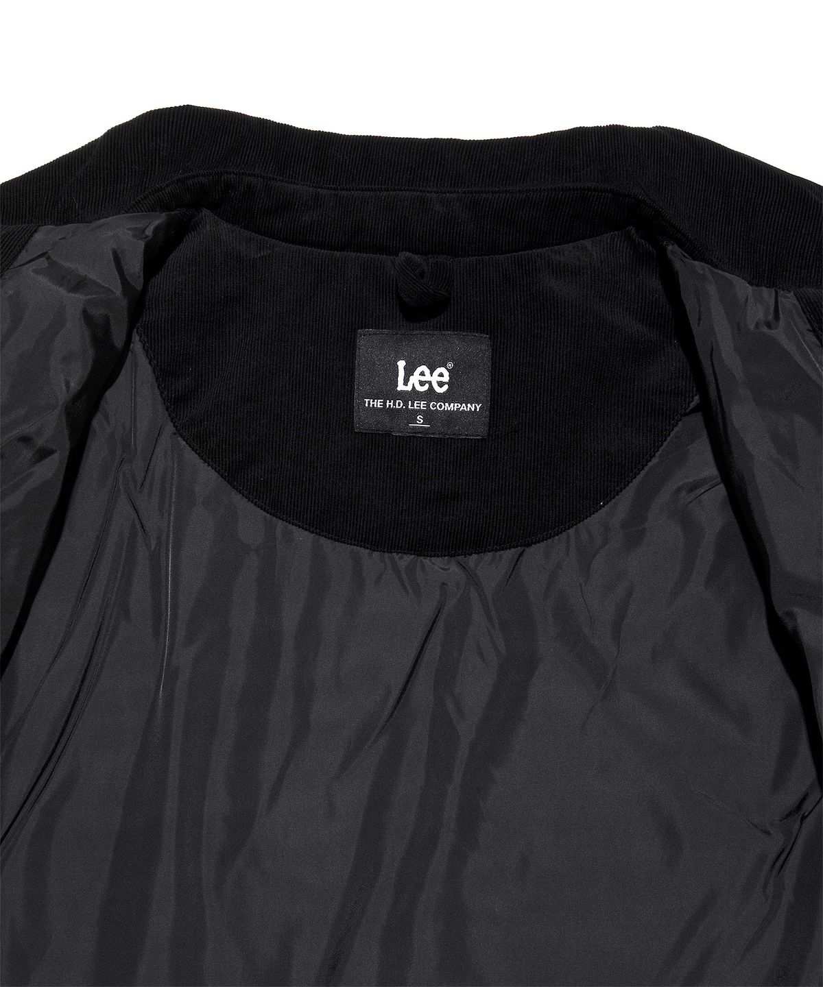 리(LEE) 우먼 퀼팅 크롭 자켓 블랙