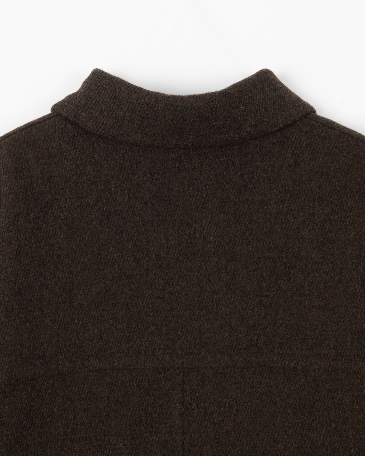 디앤드퀘스천(THEENDQUESTION) Toggle handmade coat / BROWN