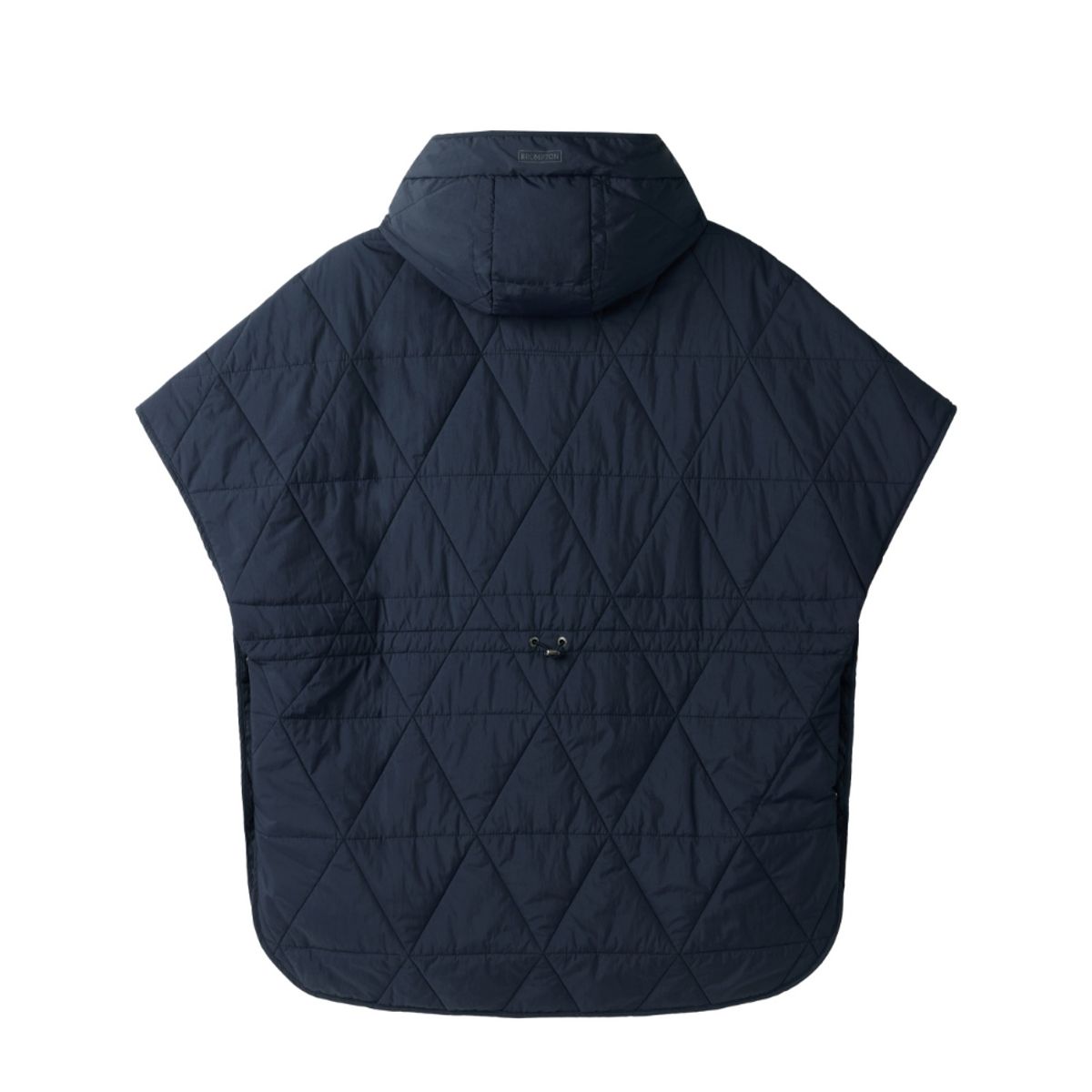 브롬톤 런던(BROMPTON LONDON) W HALF SLEEVE QUILTED  PONCHO - D/NAVY (P254WPV133)