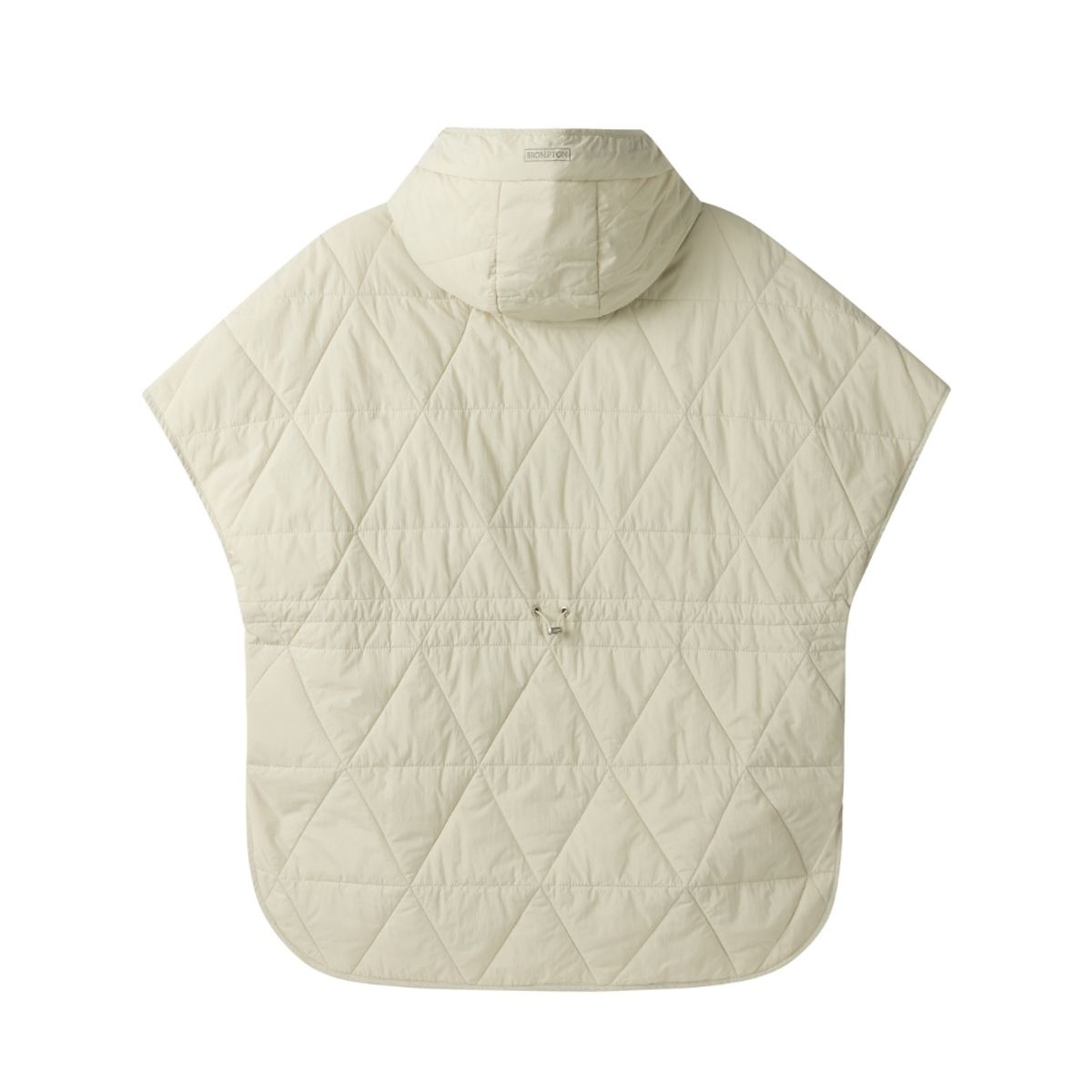 브롬톤 런던(BROMPTON LONDON) W HALF SLEEVE QUILTED PONCHO - L/BEIGE (P254WPV133)