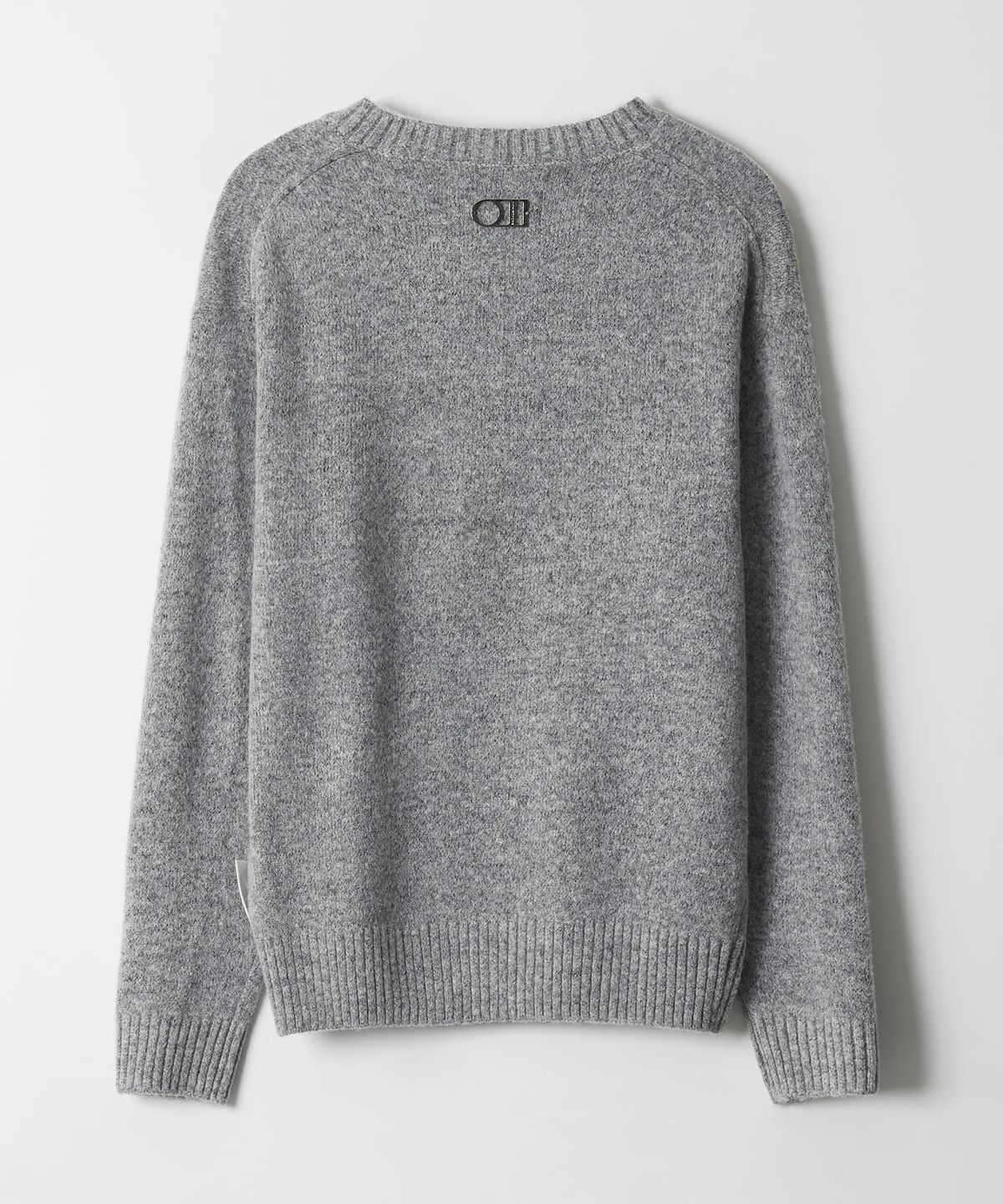디써티원(DTHIRTYONE) V-Neck Solid Sweater (GREY)