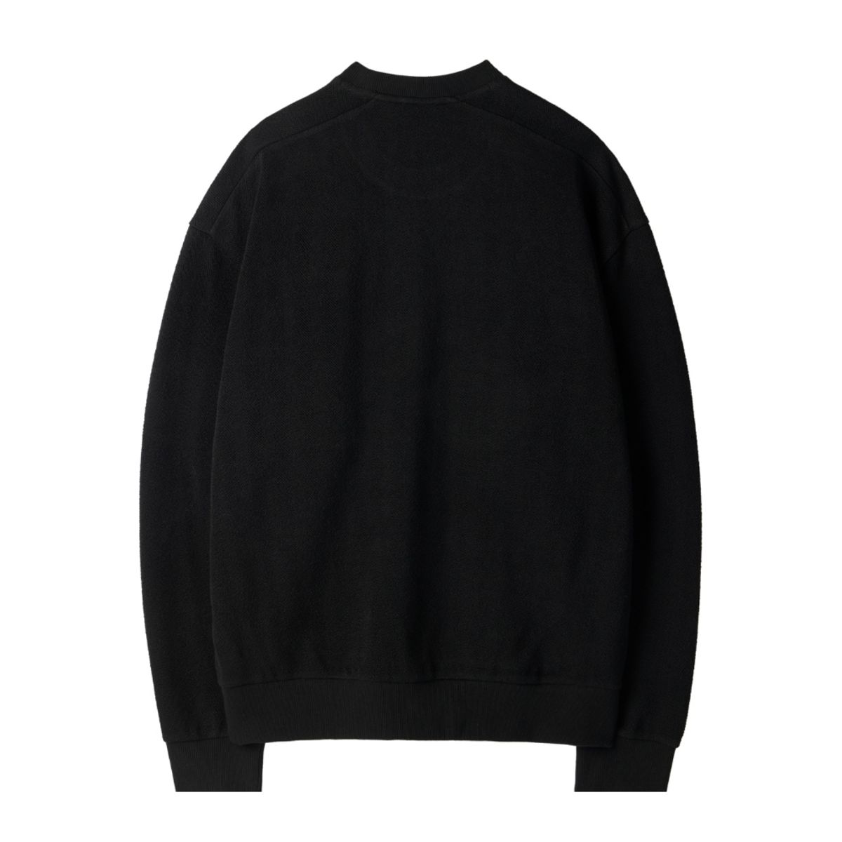브롬톤 런던(BROMPTON LONDON) HERRINGBONE SWEATSHIRT - BLACK (P254USW480)