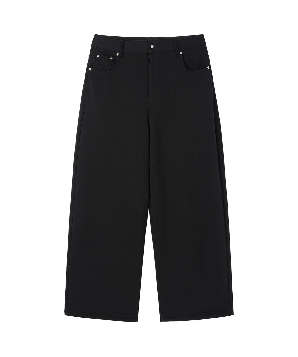 오픈야드(오와이)(OPENYARD(OY)) WIDE VOLUME SWEATPANTS - BLACK