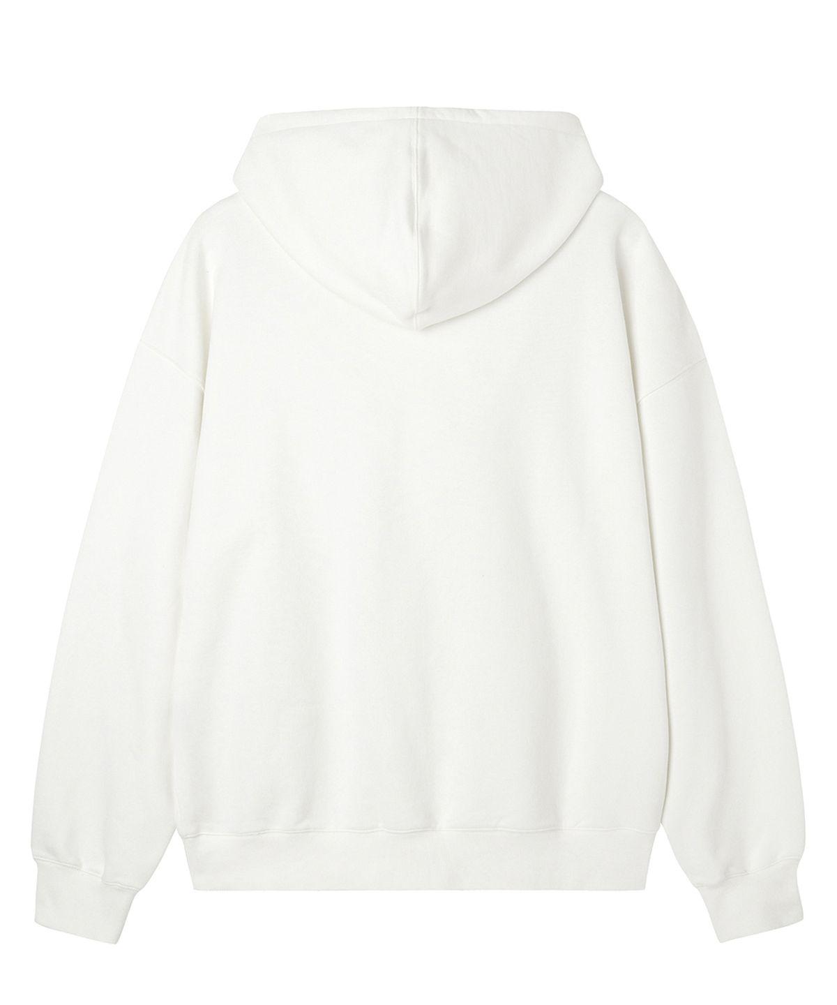 오픈야드(오와이)(OPENYARD(OY)) INSET LOGO HOODIE - WHITE