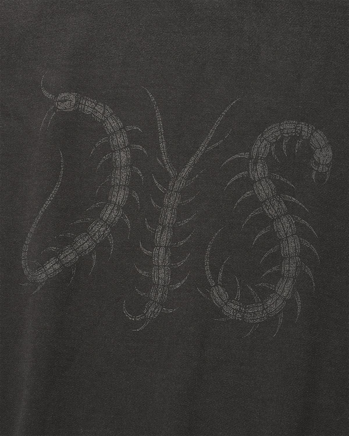 디스펑트(DYSFUNCT) DYS CENTIPEDE PIGMENT SWEATSHIRT (CHARCOAL)