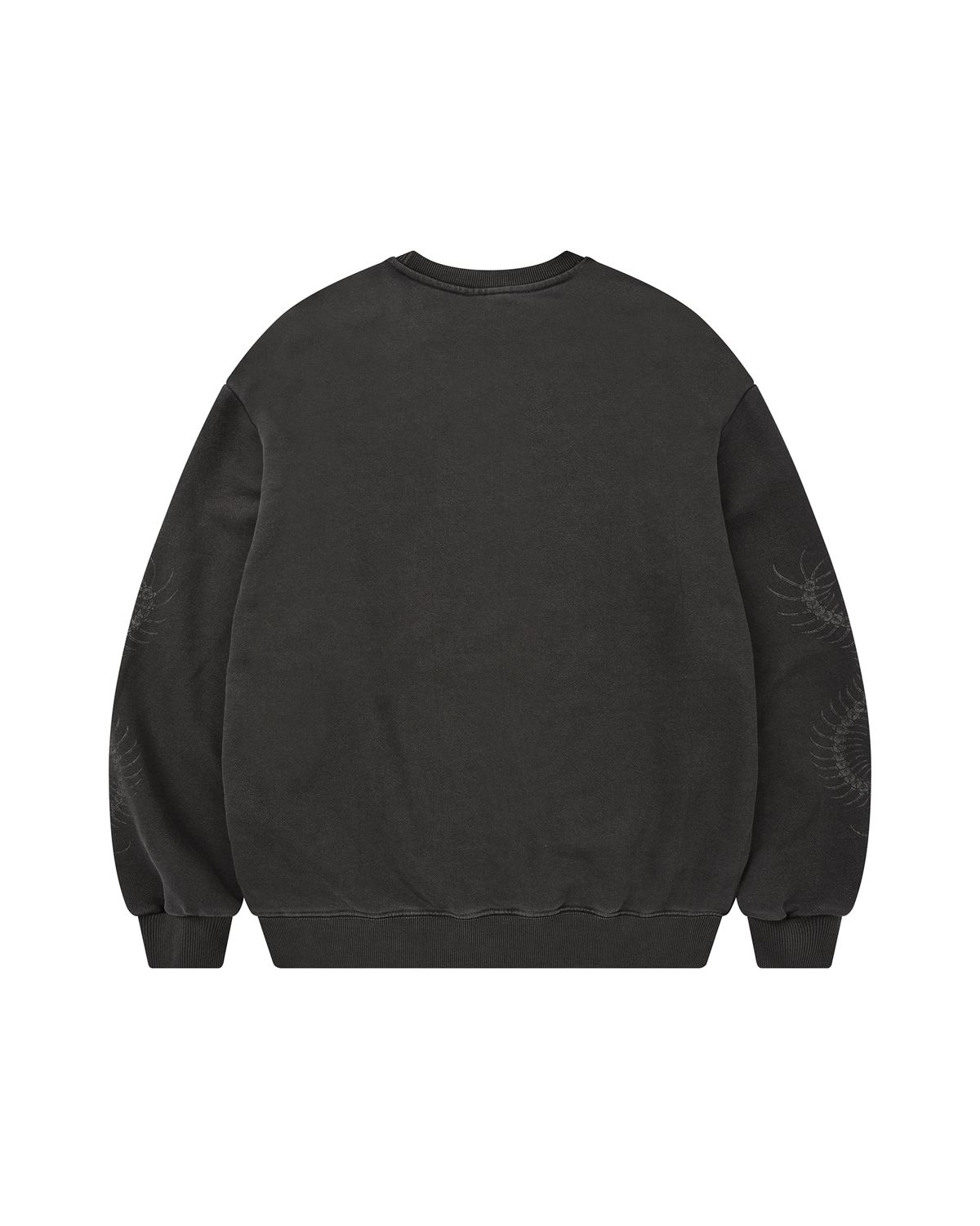 디스펑트(DYSFUNCT) DYS CENTIPEDE PIGMENT SWEATSHIRT (CHARCOAL)