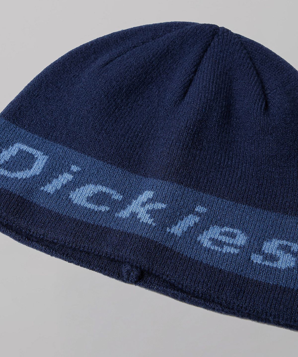 디키즈(DICKIES) 빅 스트라이프 로고 비니 Navy