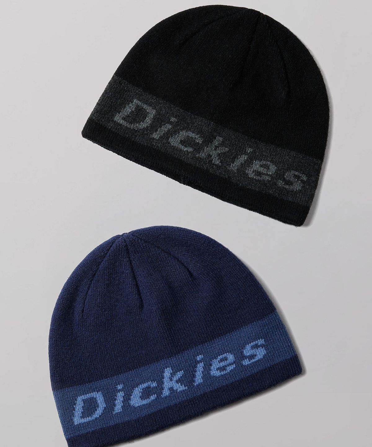 디키즈(DICKIES) 빅 스트라이프 로고 비니 Navy