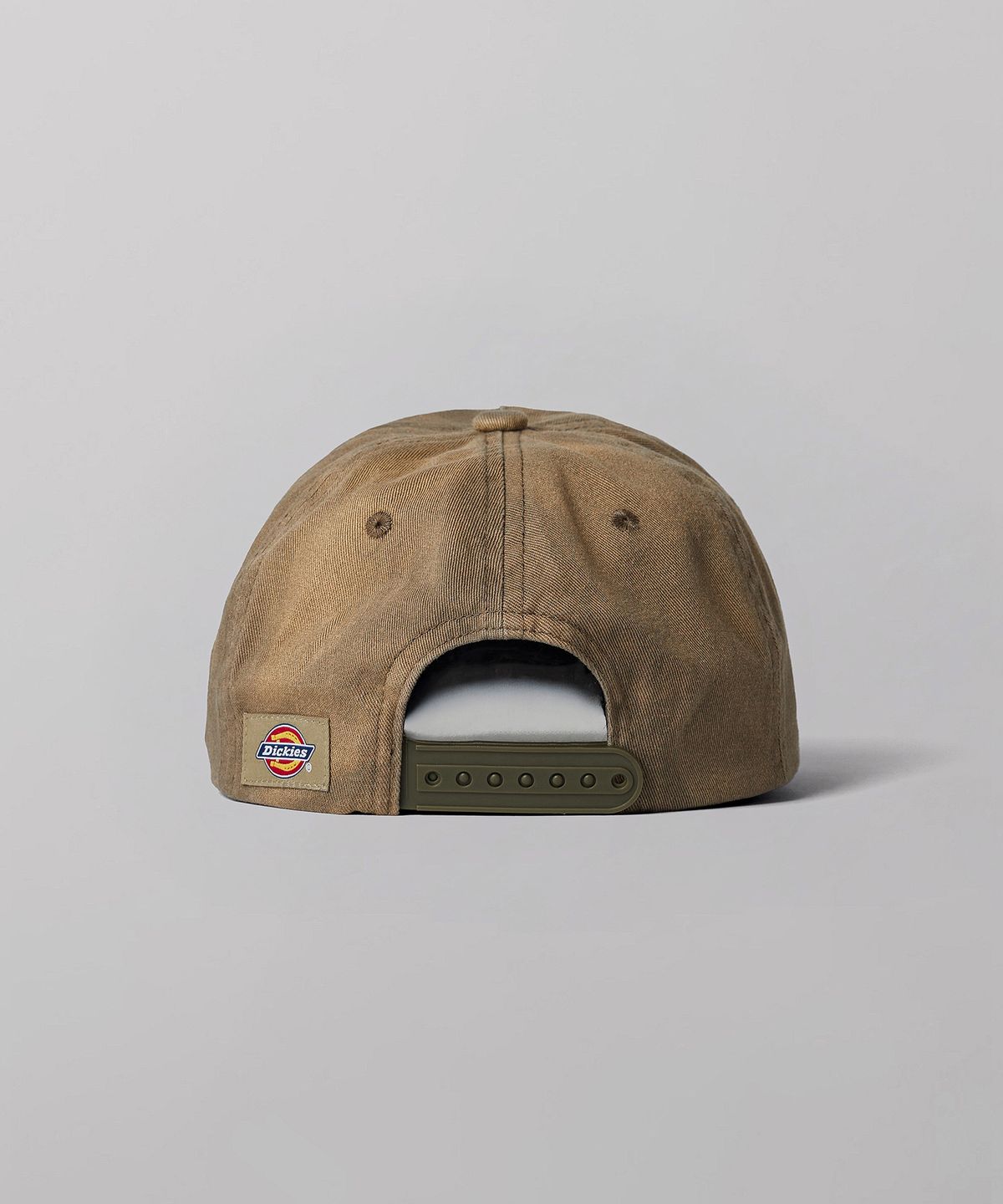 디키즈(DICKIES) 워시드 스크립트 볼캡 Khaki Beige