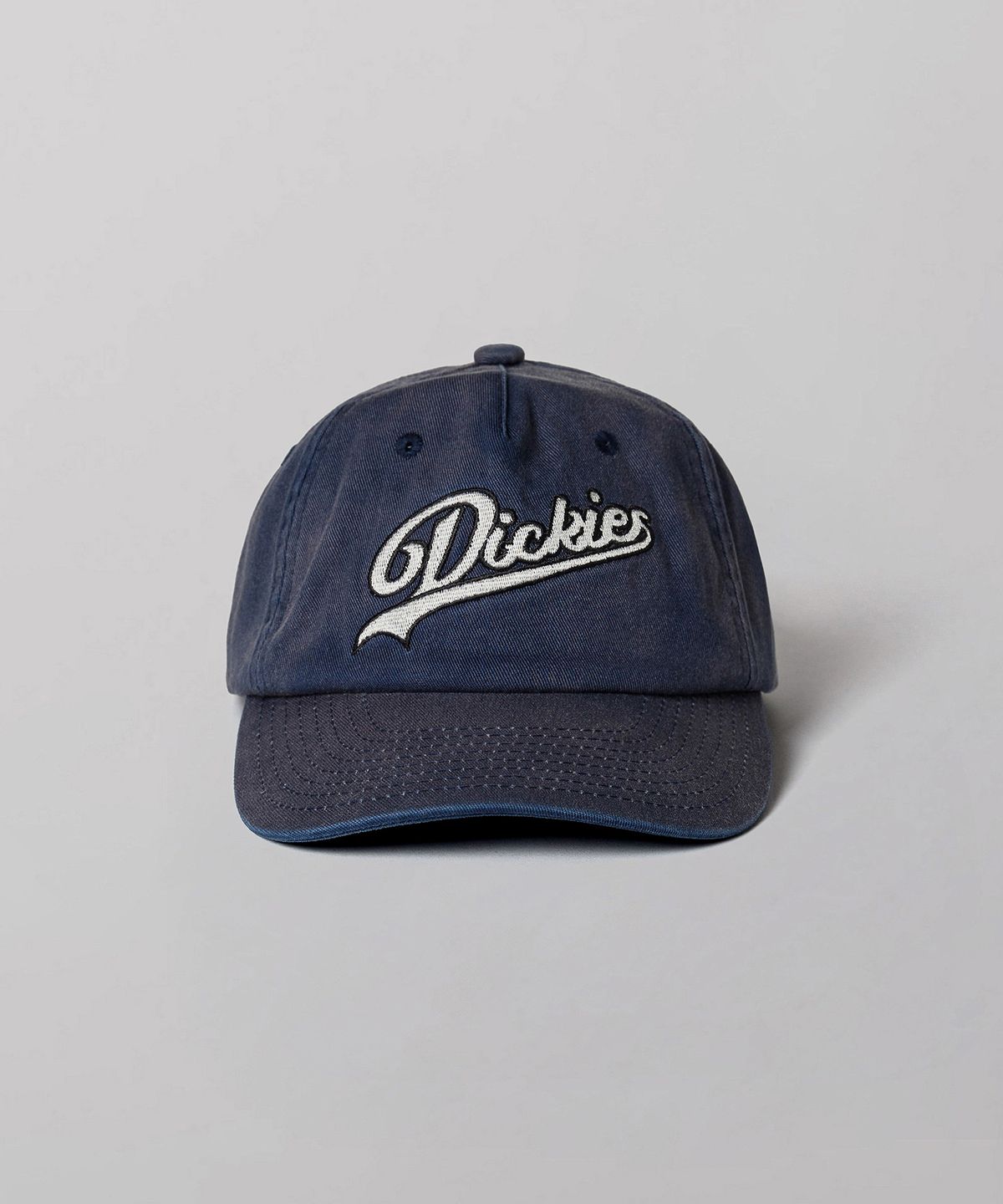 디키즈(DICKIES) 워시드 스크립트 볼캡 Navy