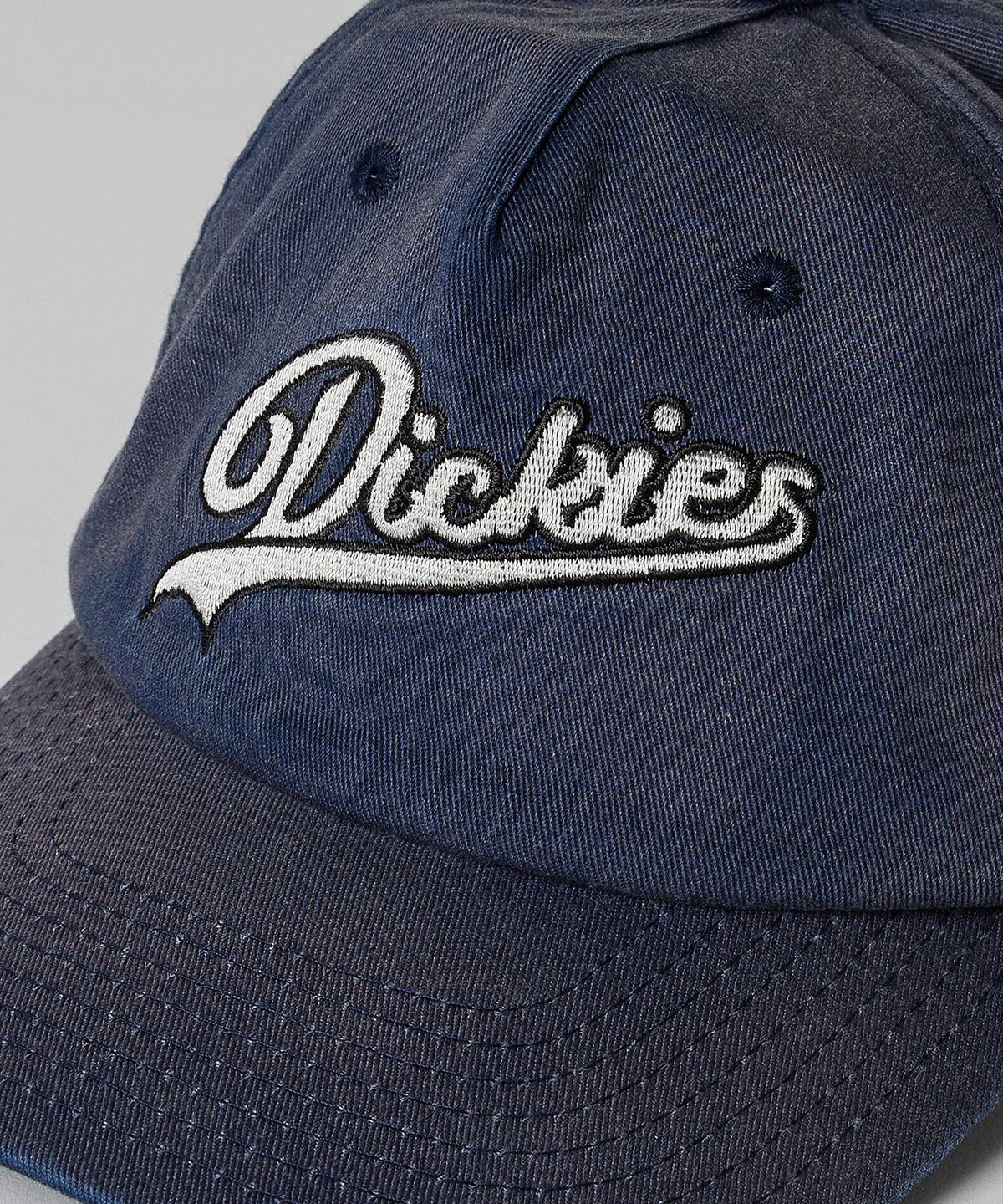 디키즈(DICKIES) 워시드 스크립트 볼캡 Navy