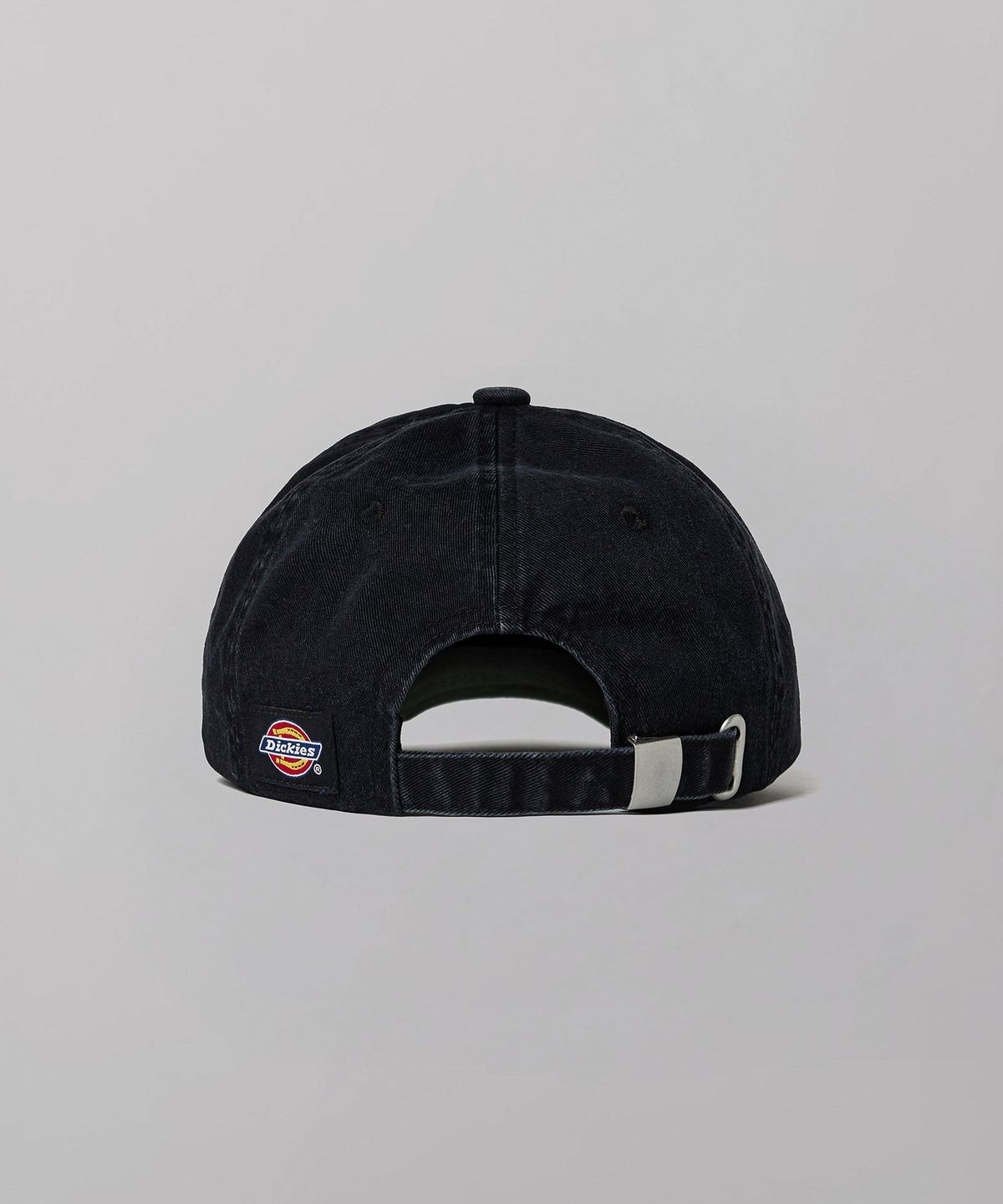 디키즈(DICKIES) 워시드 모노 로고 볼캡 Washed Black/Green