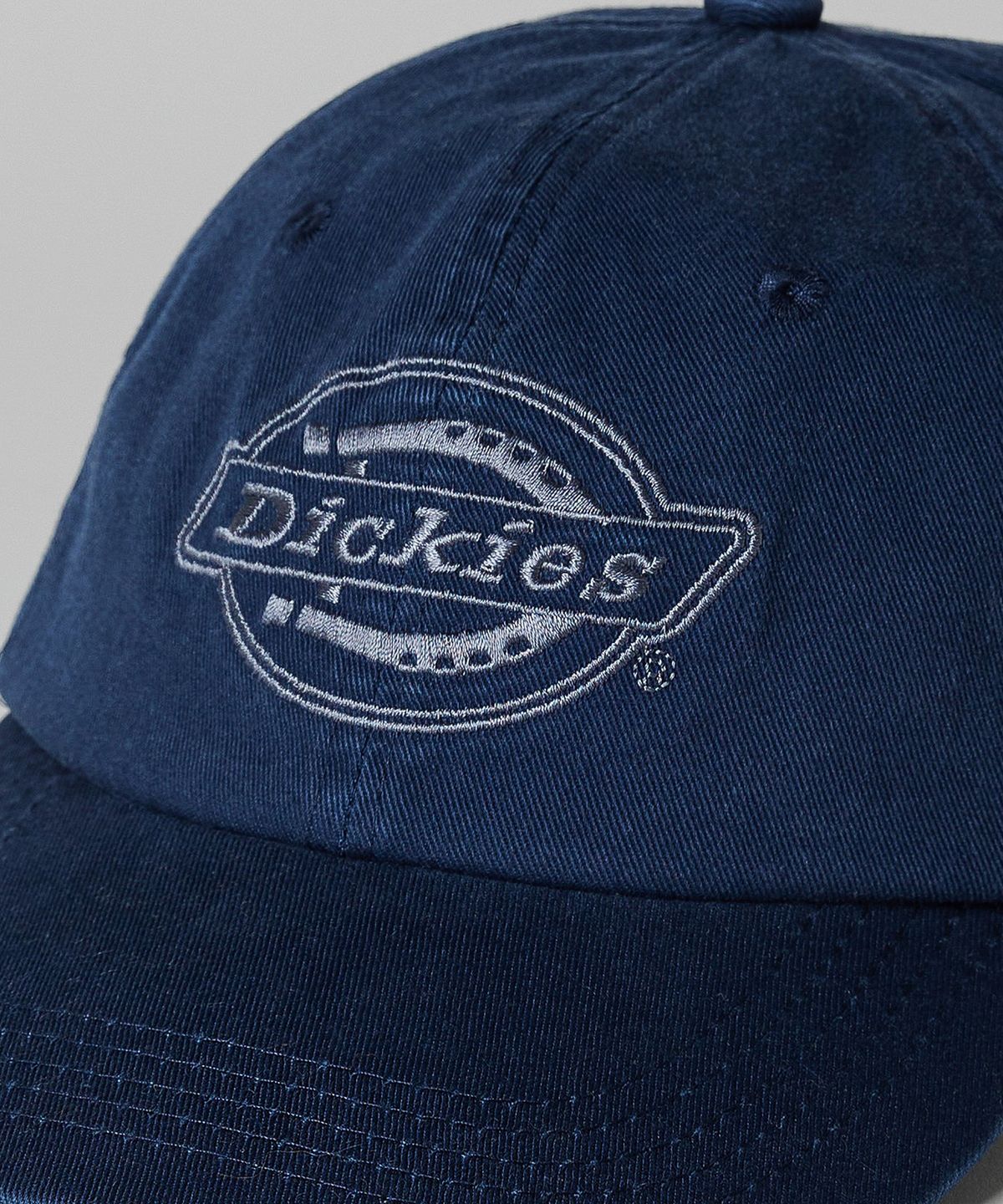 디키즈(DICKIES) 워시드 모노 로고 볼캡 Navy