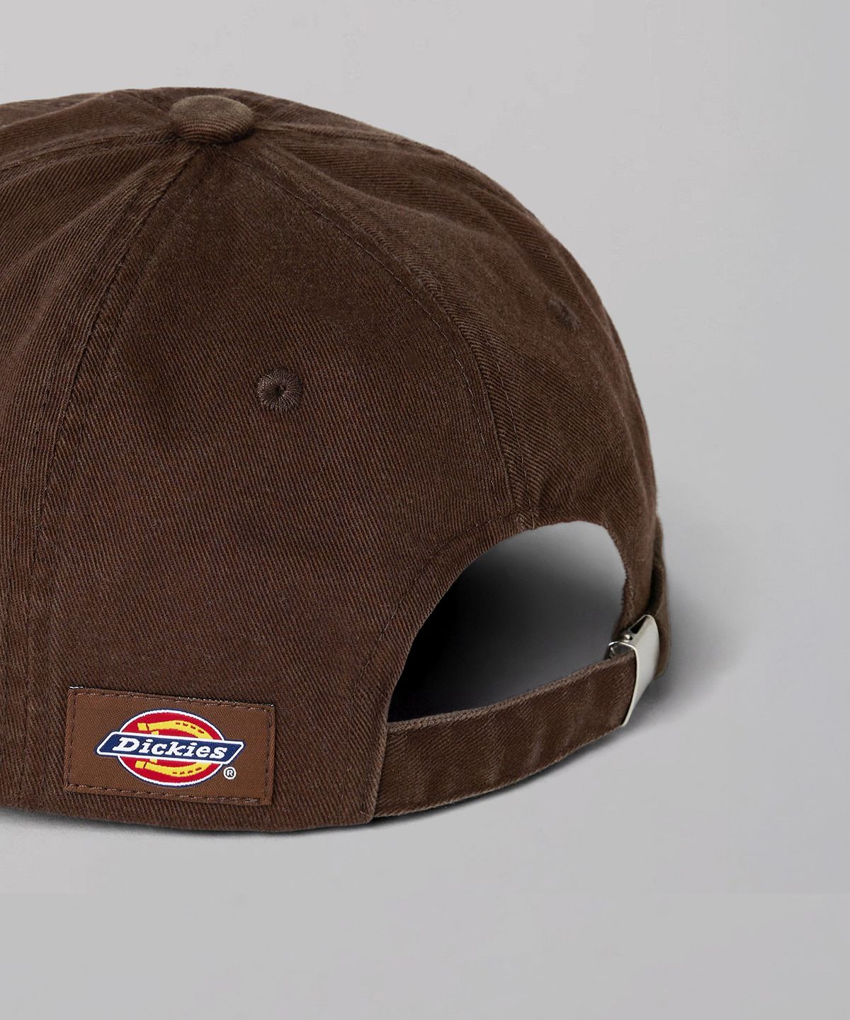 디키즈(DICKIES) 워시드 모노 로고 볼캡 Brown